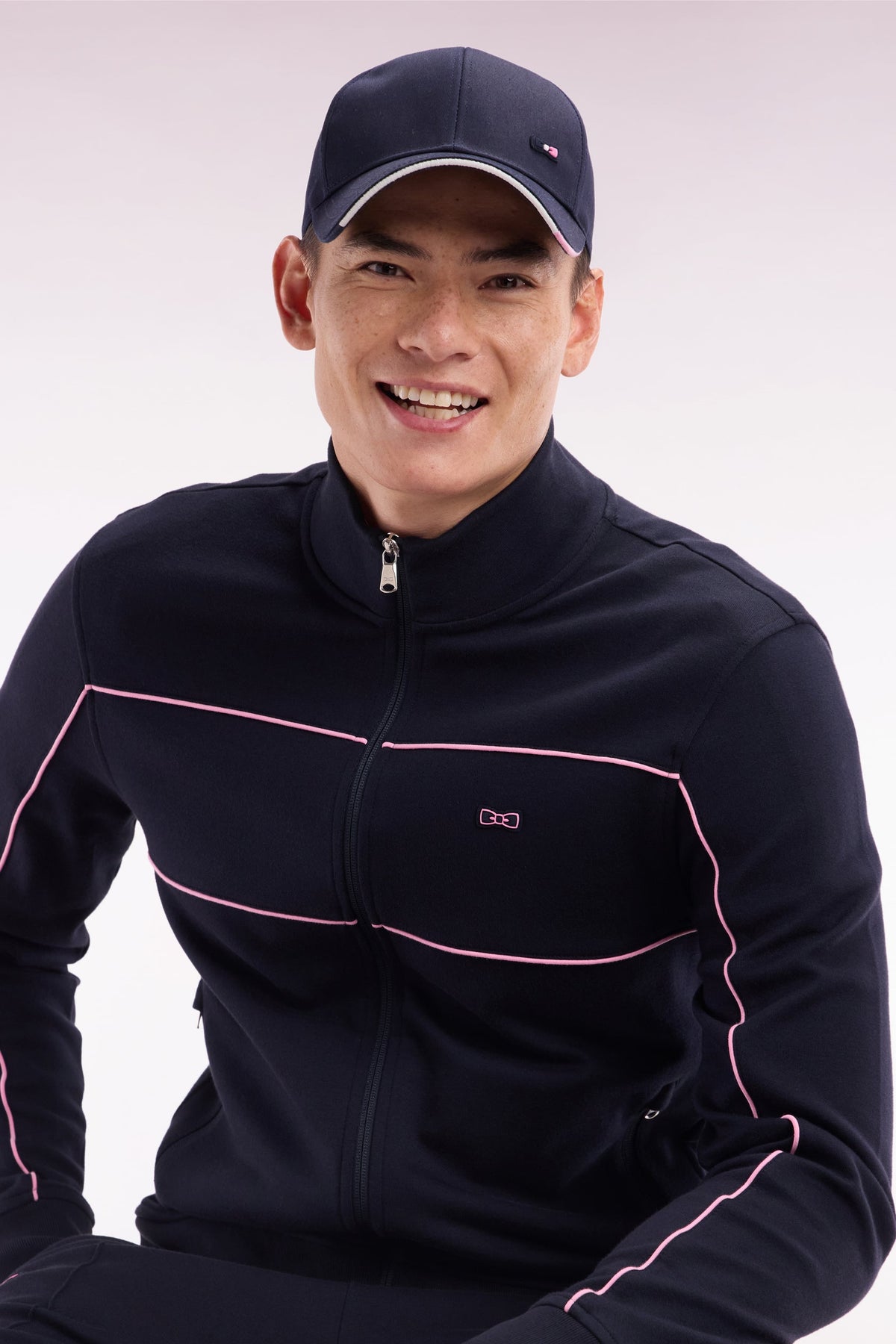 Eden Park Straight-Fit Zip-Up Sweatshirt Interlock
