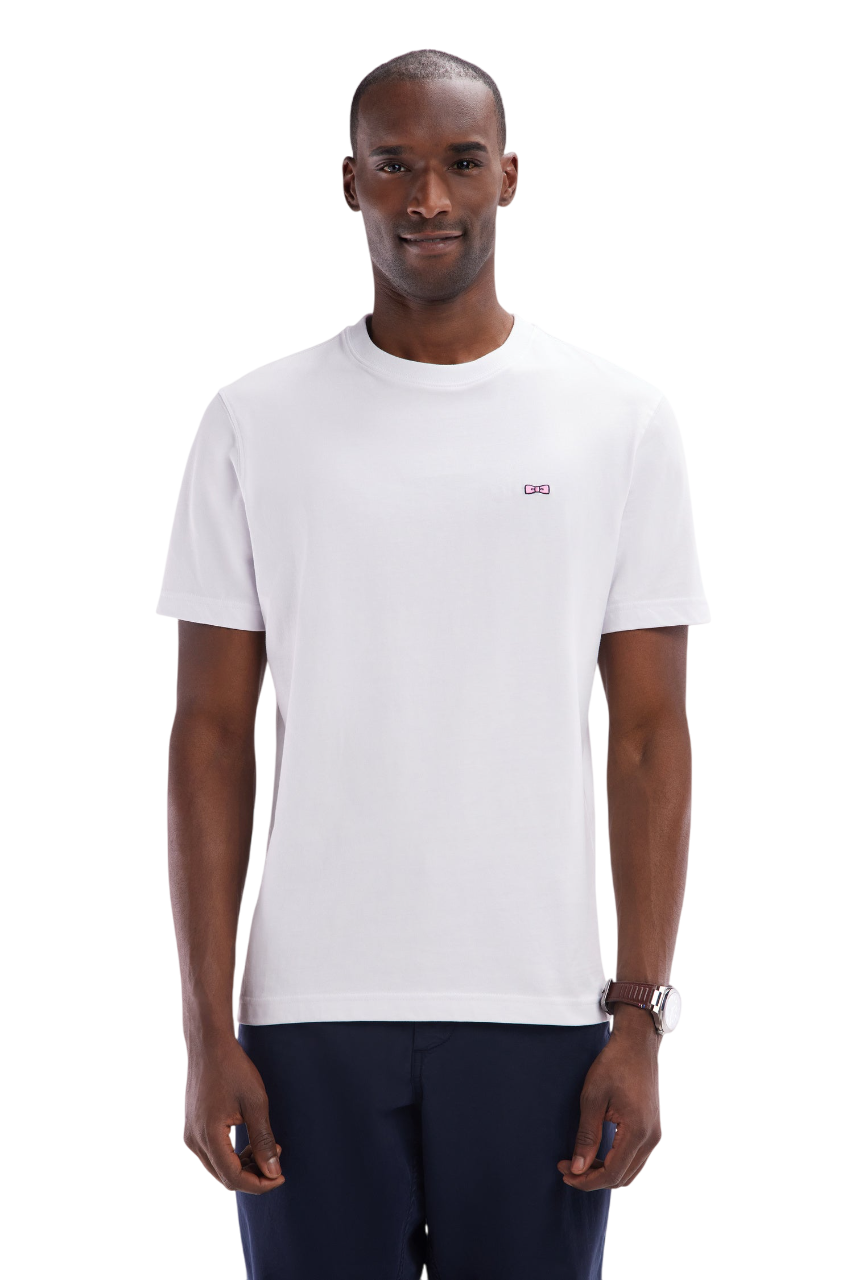 Eden Park Cotton Screen-Printed Straight-Cut T-Shirt