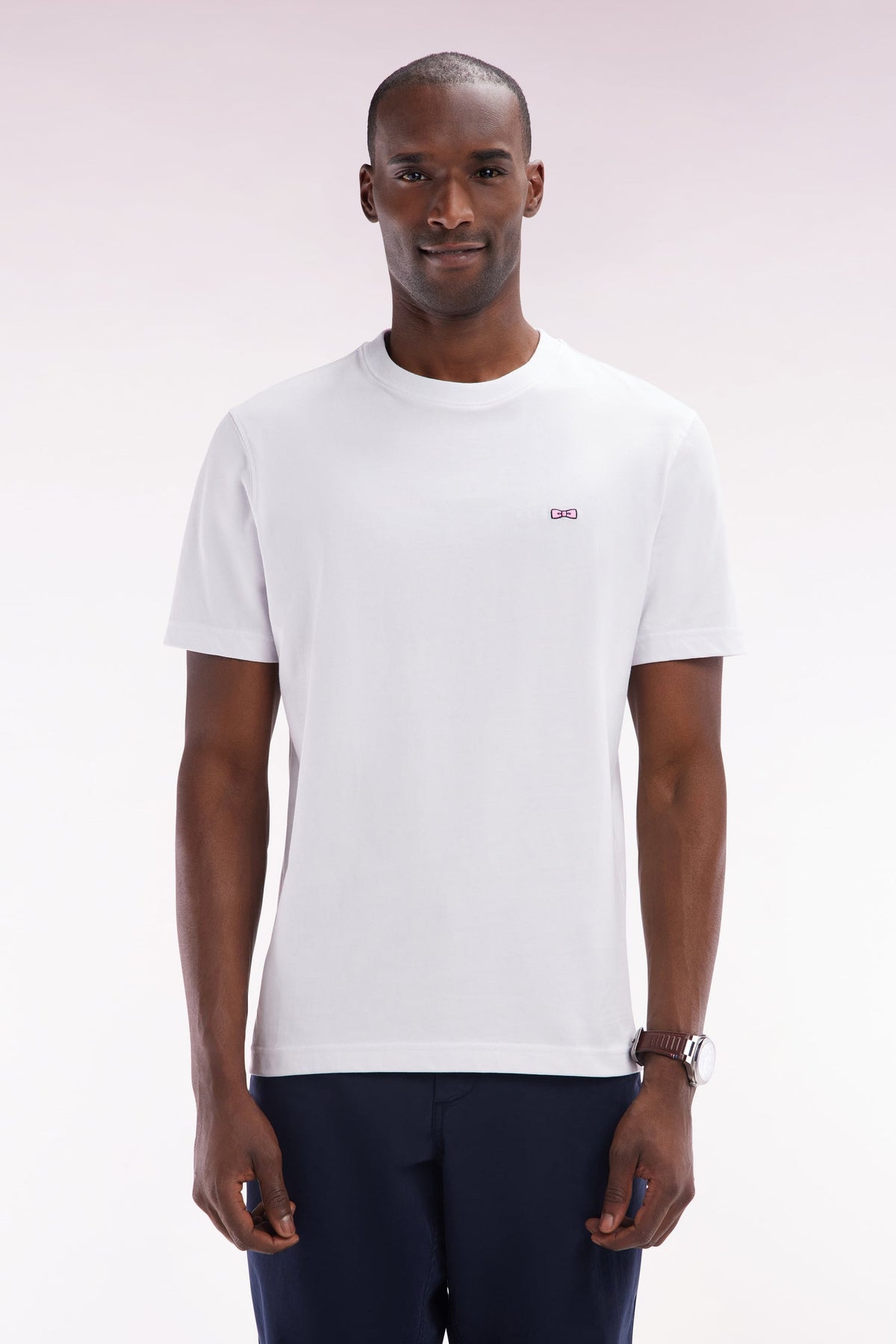 Eden Park Cotton Screen-Printed Straight-Cut T-Shirt
