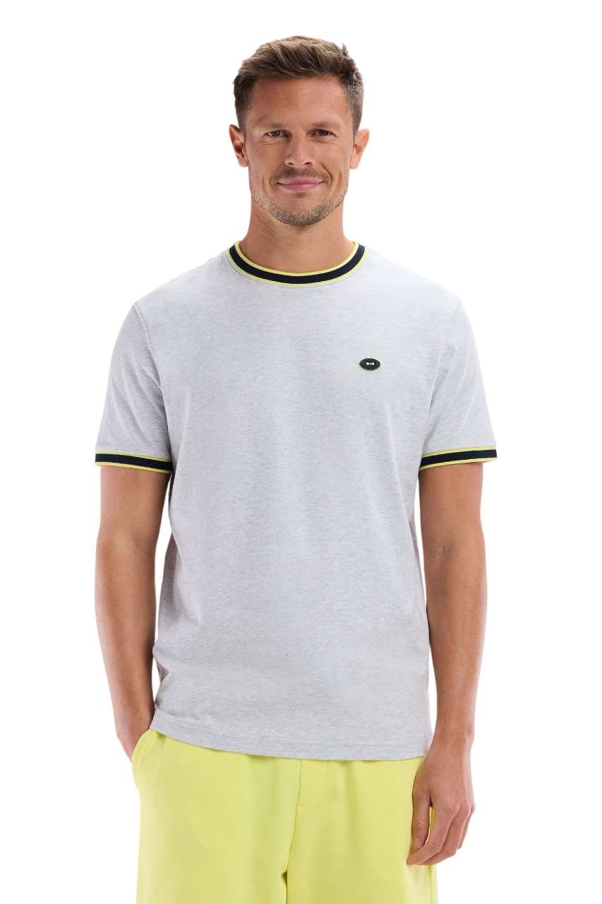 Eden Park T-Shirt With Ribbing, Relaxed Fit
