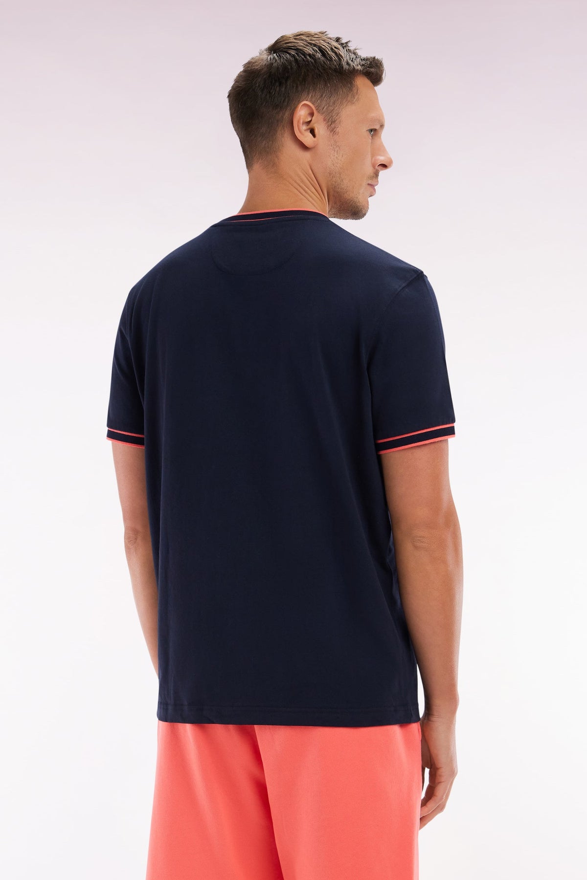 Eden Park T-Shirt With Ribbing, Relaxed Fit