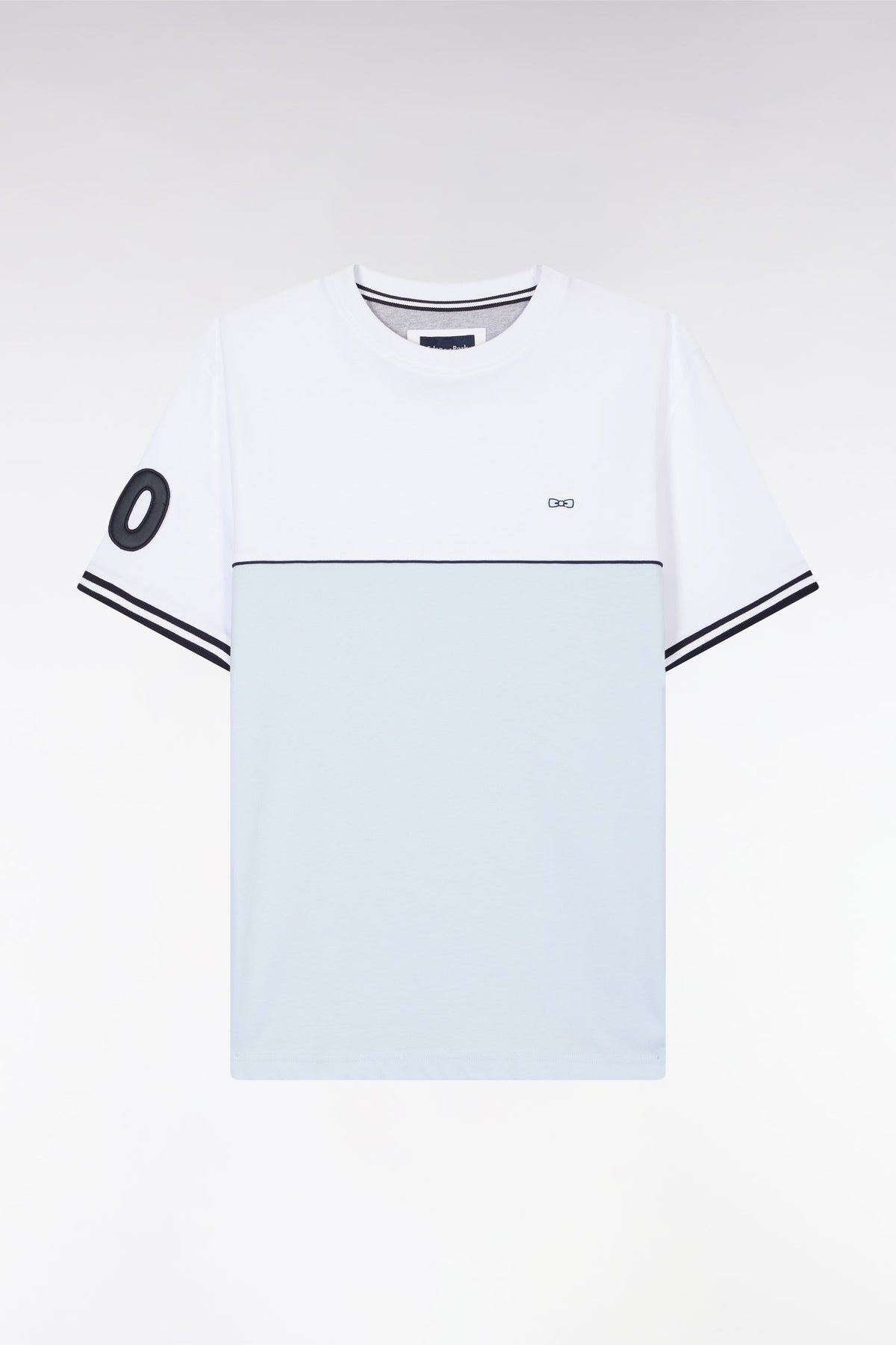 Eden Park Two-Tone T-Shirt In Casual-Cut