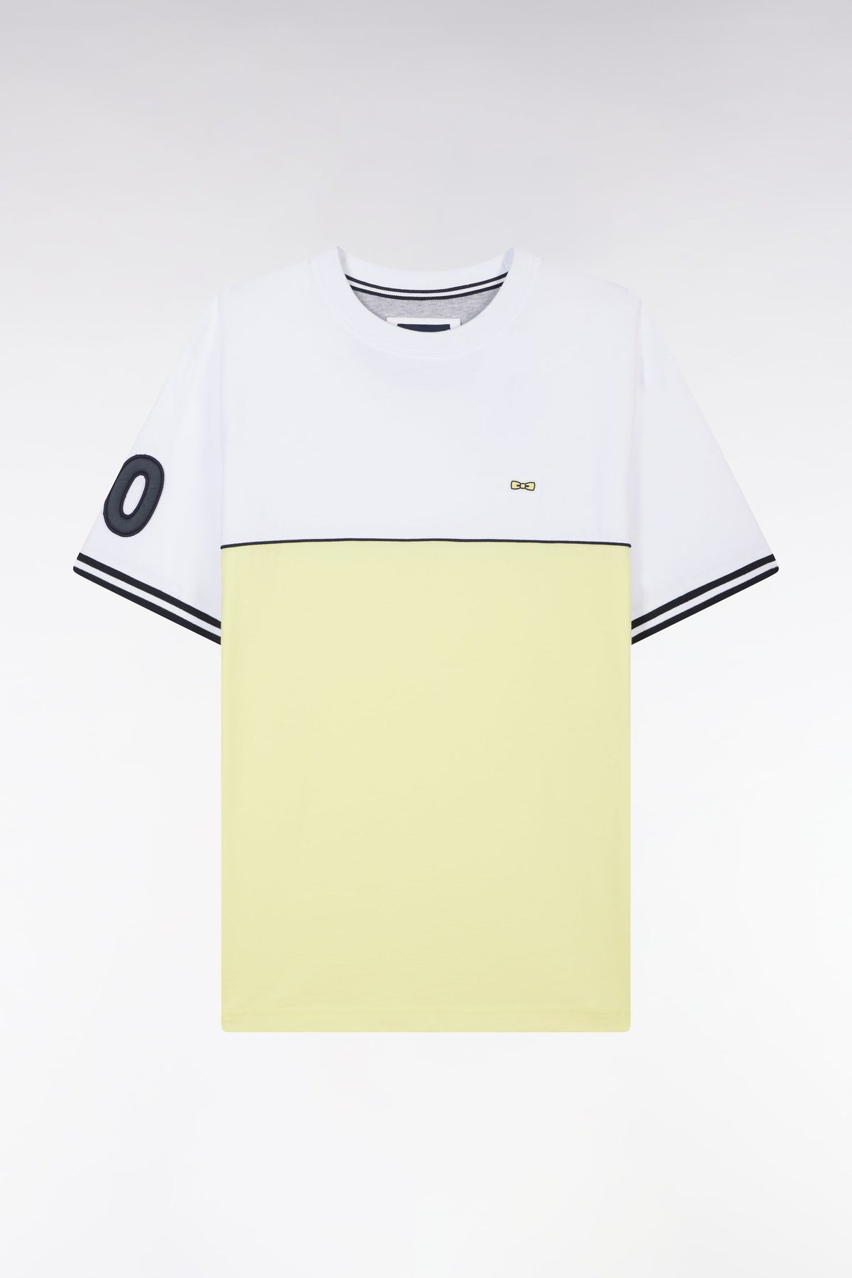 Eden Park Two-Tone T-Shirt In Casual-Cut