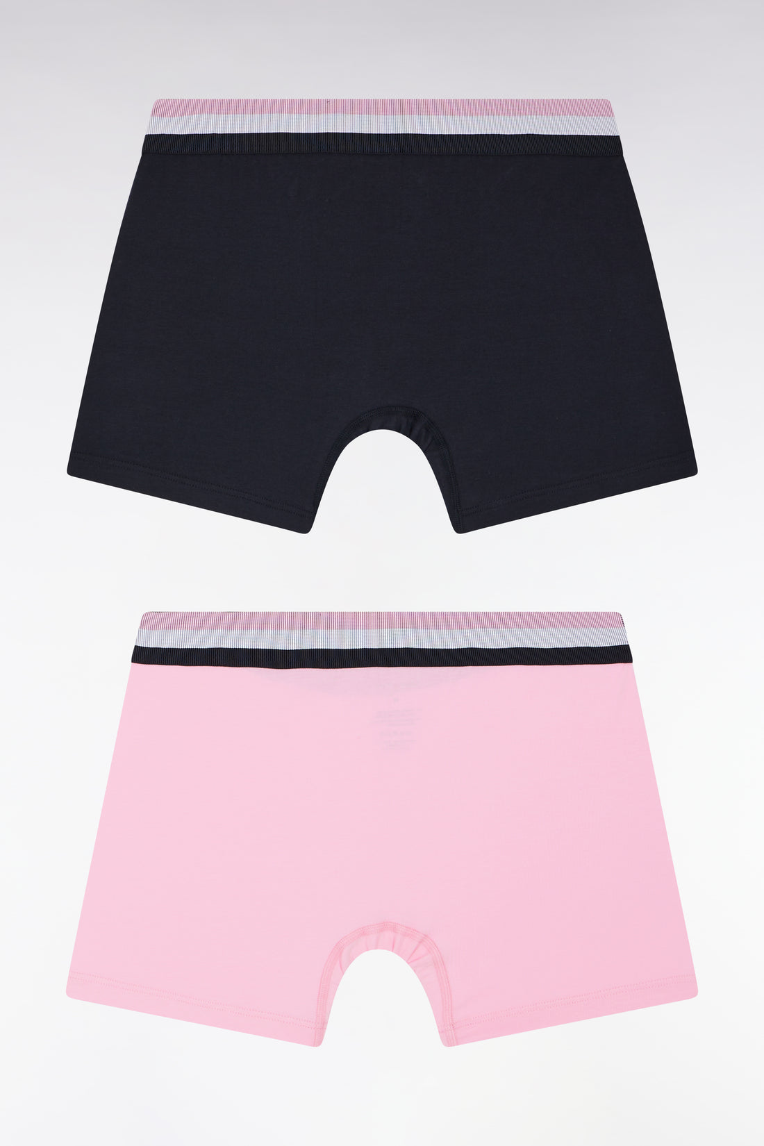 Eden Park Set Of Two Boxers With Three-Tone Elastic Waistband