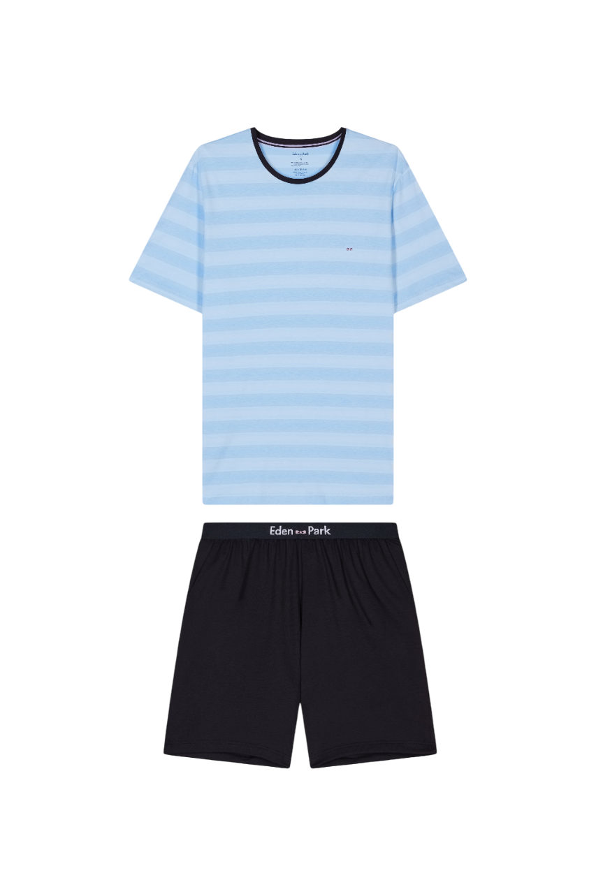 Eden Park Cotton Jersey Pajamas Shorts