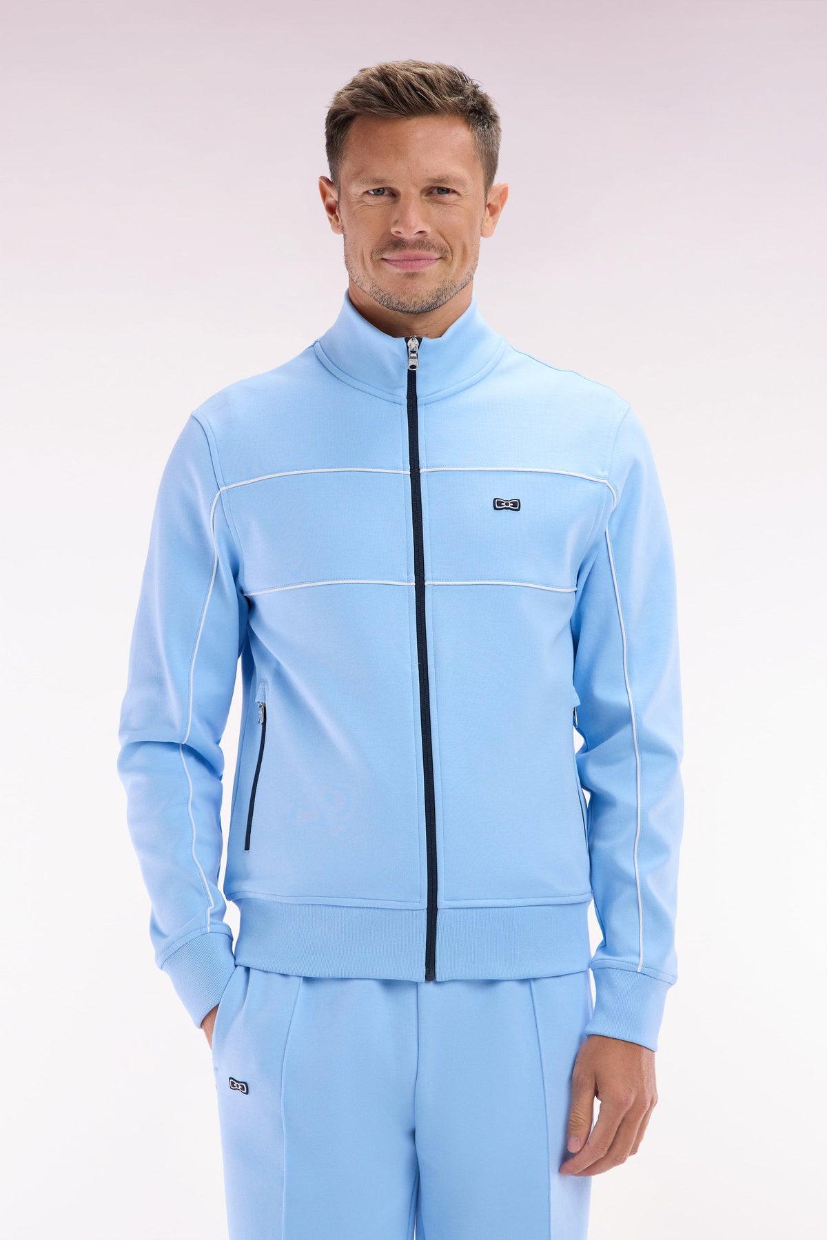 Eden Park Zip-Up Track Sweatshirt