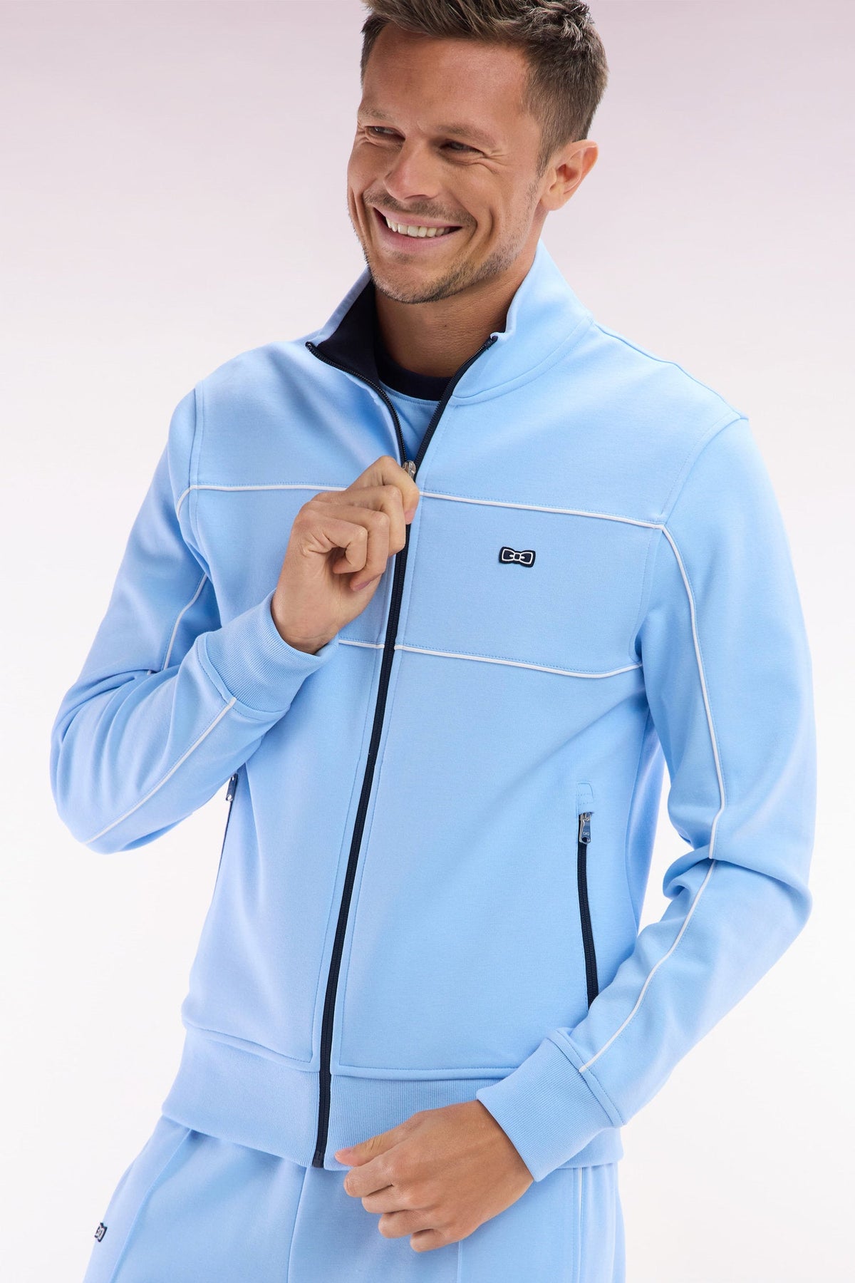 Eden Park Zip-Up Track Sweatshirt