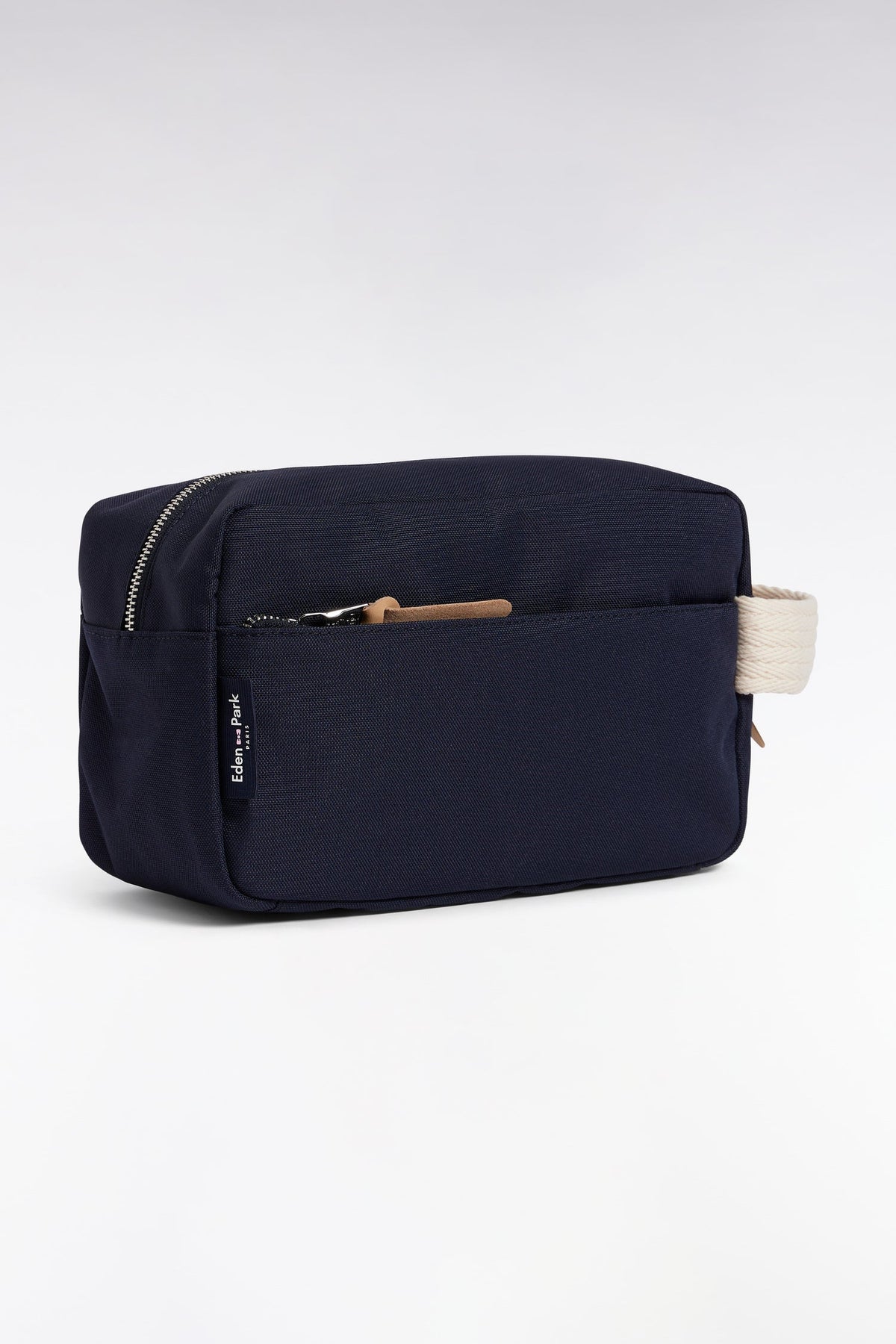 Eden Park toiletry bag with emblem embroidery