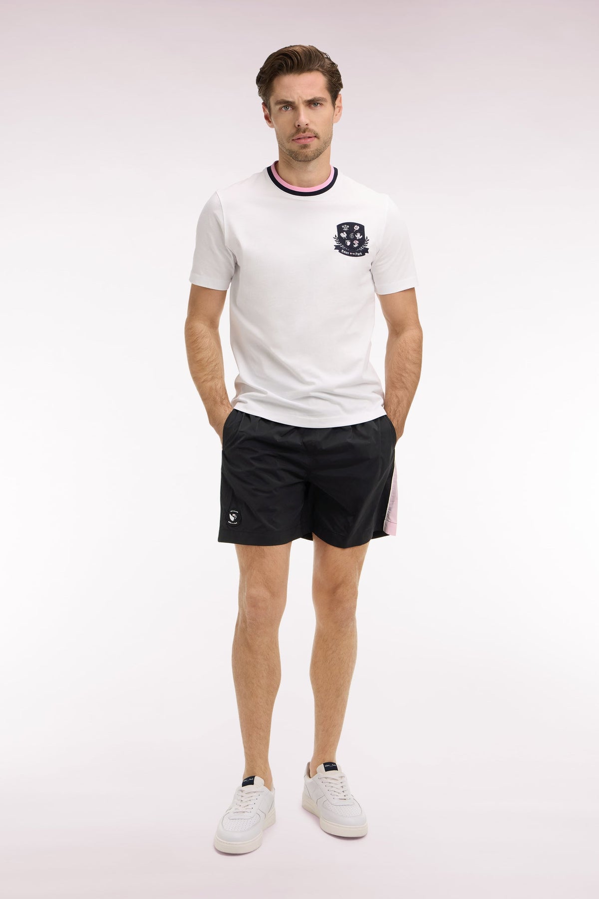 Eden Park Side-Panel Swim Shorts