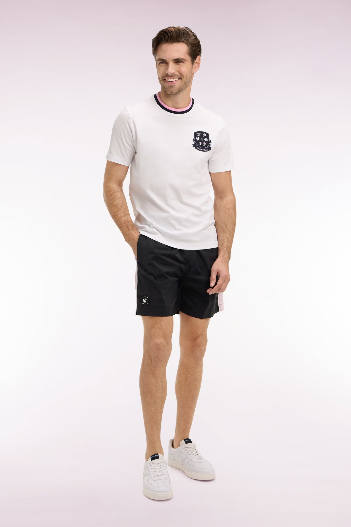 Eden Park Side-Panel Swim Shorts