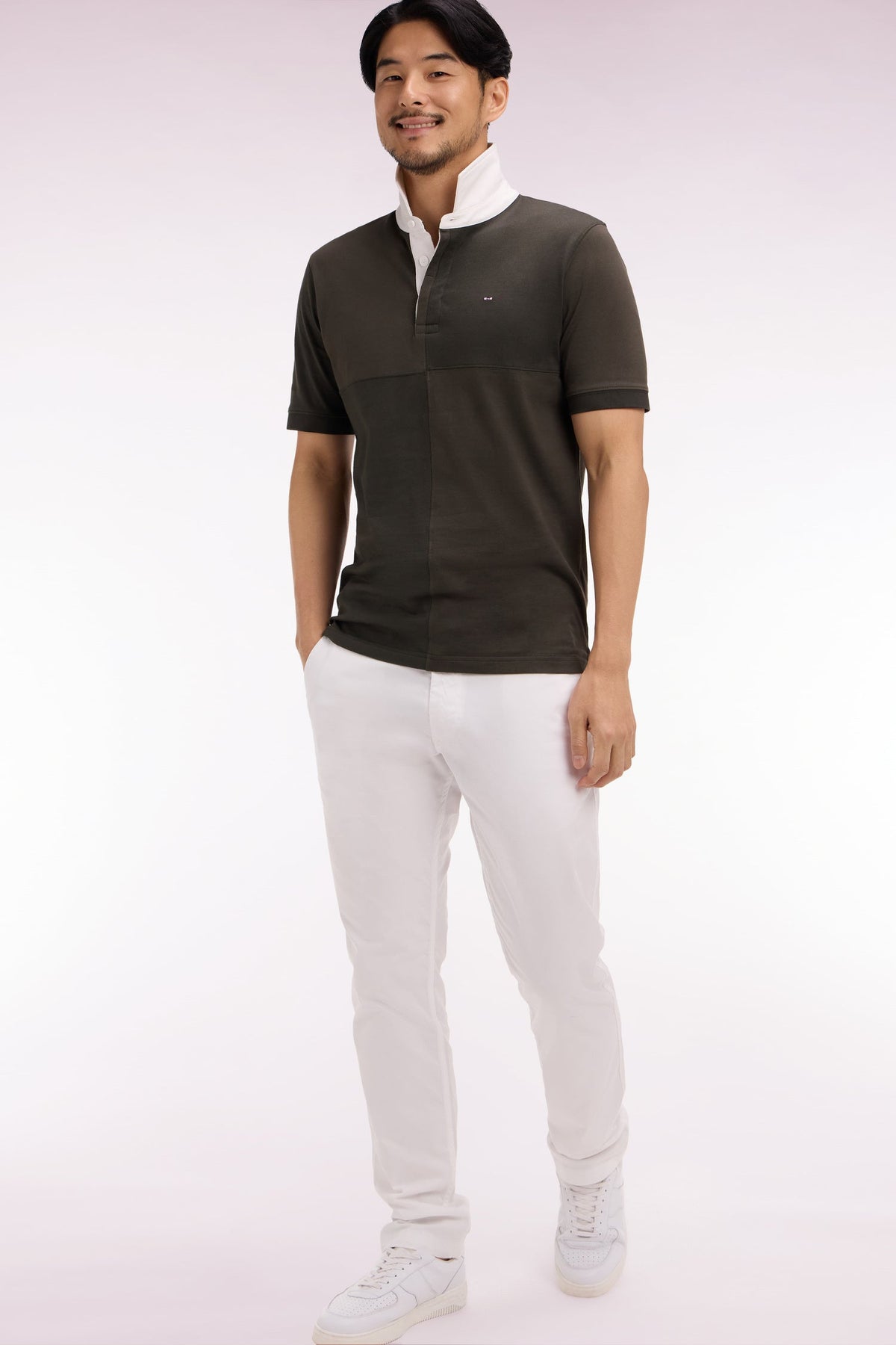 Eden Park Regular-fit chino pants stretch