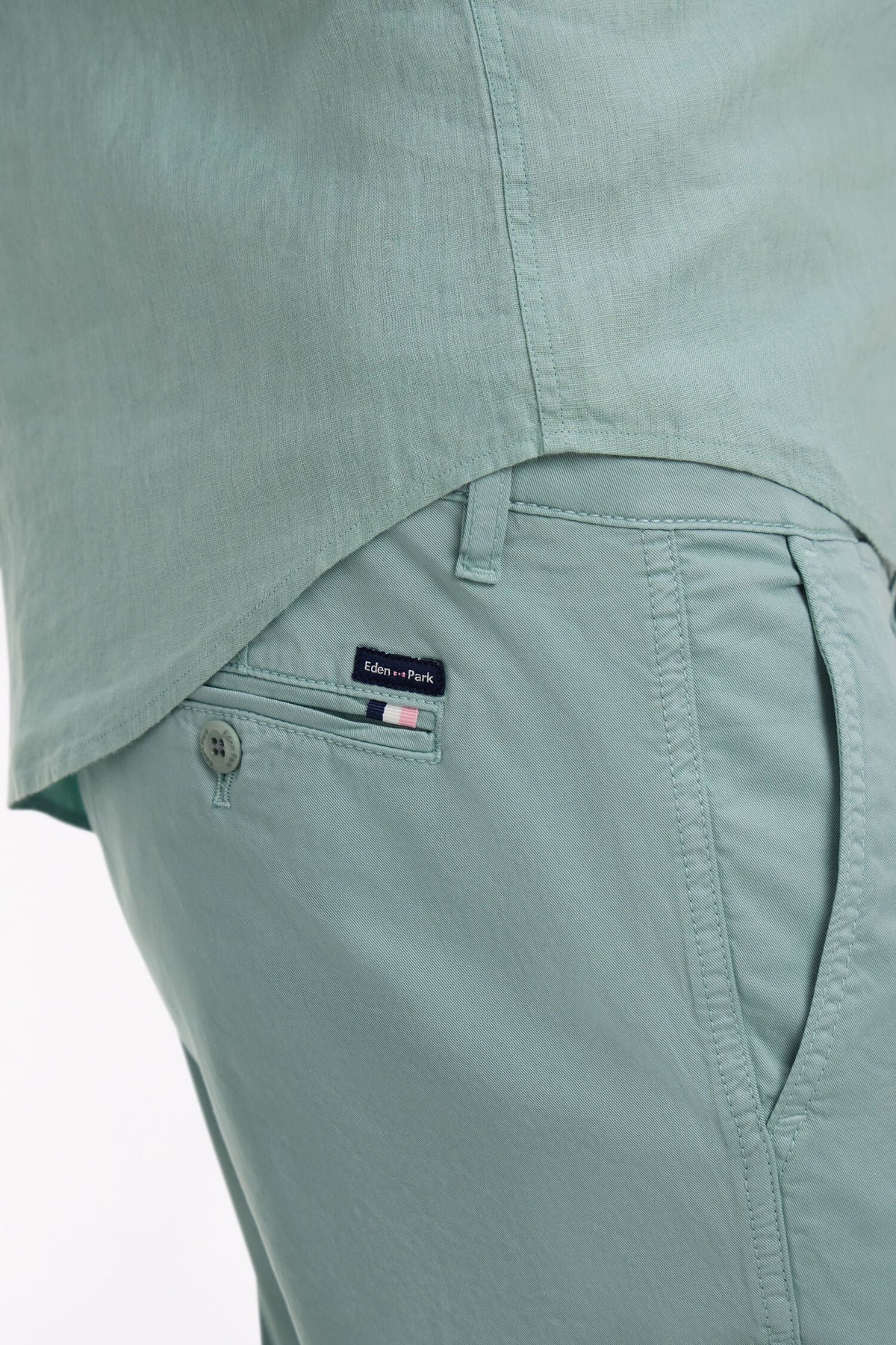Eden Park Regular-fit chino pants stretch