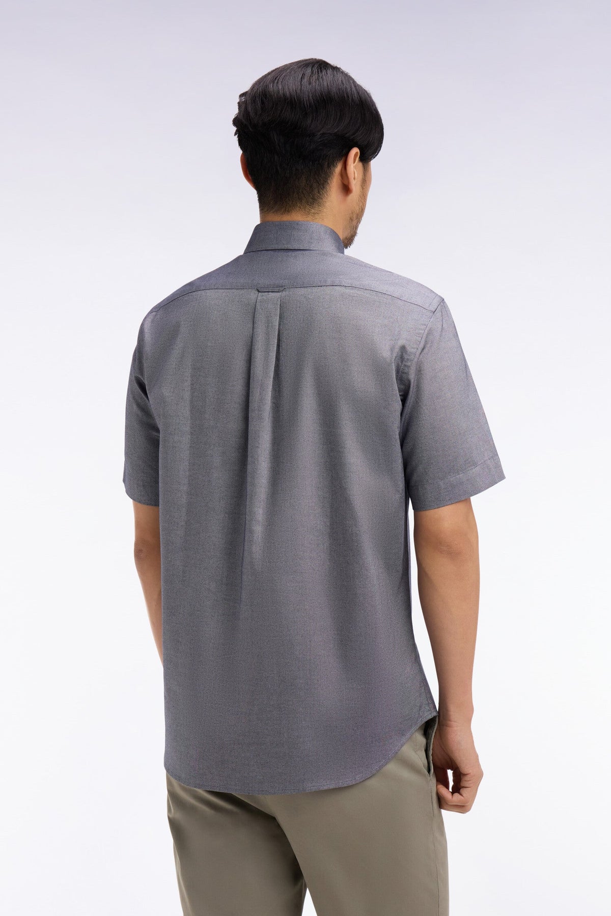 Eden Park Short-Sleeve Regular-Fit Pocket Shirt