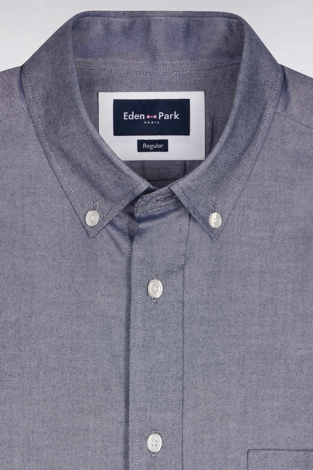 Eden Park Short-Sleeve Regular-Fit Pocket Shirt