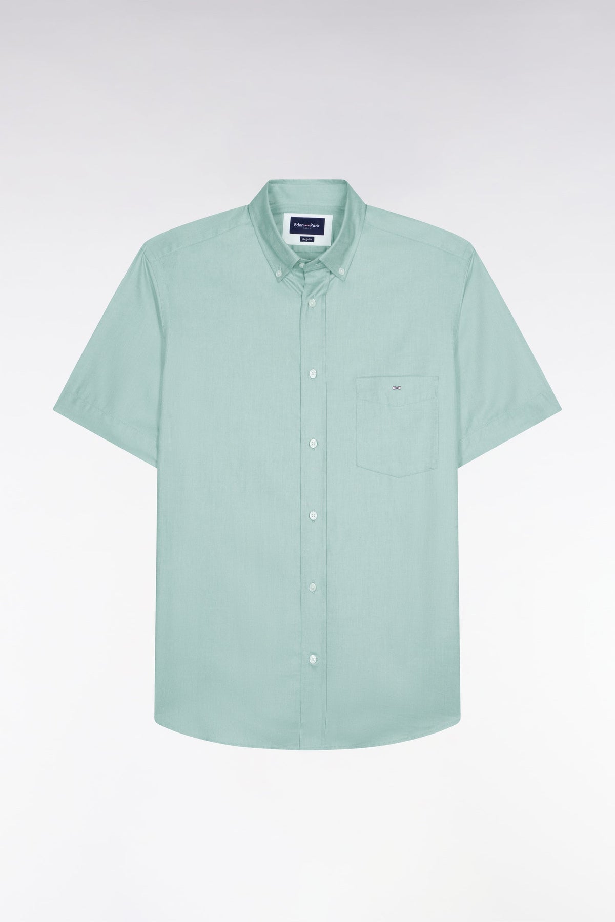 Eden Park Short-Sleeve Regular-Fit Pocket Shirt