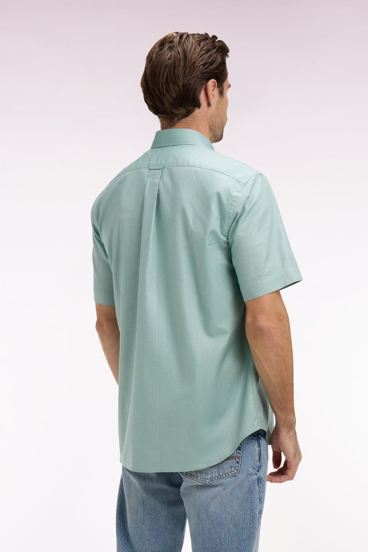 Eden Park Short-Sleeve Regular-Fit Pocket Shirt