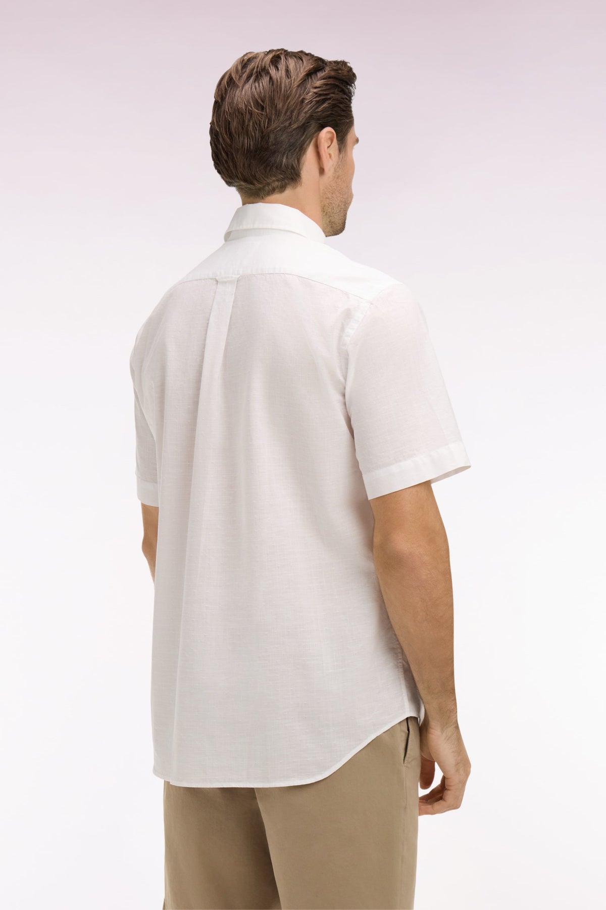 Eden Park Short-Sleeve Regular-Fit Button-Down Shirt