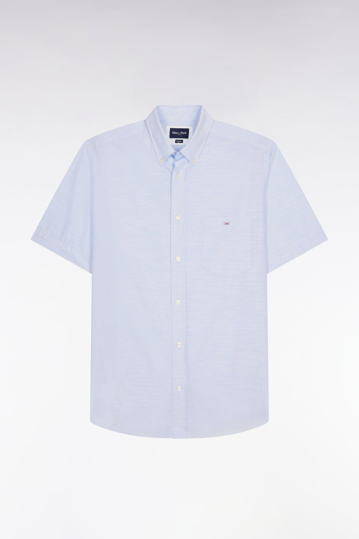 Eden Park Short-Sleeve Regular-Fit Button-Down Shirt