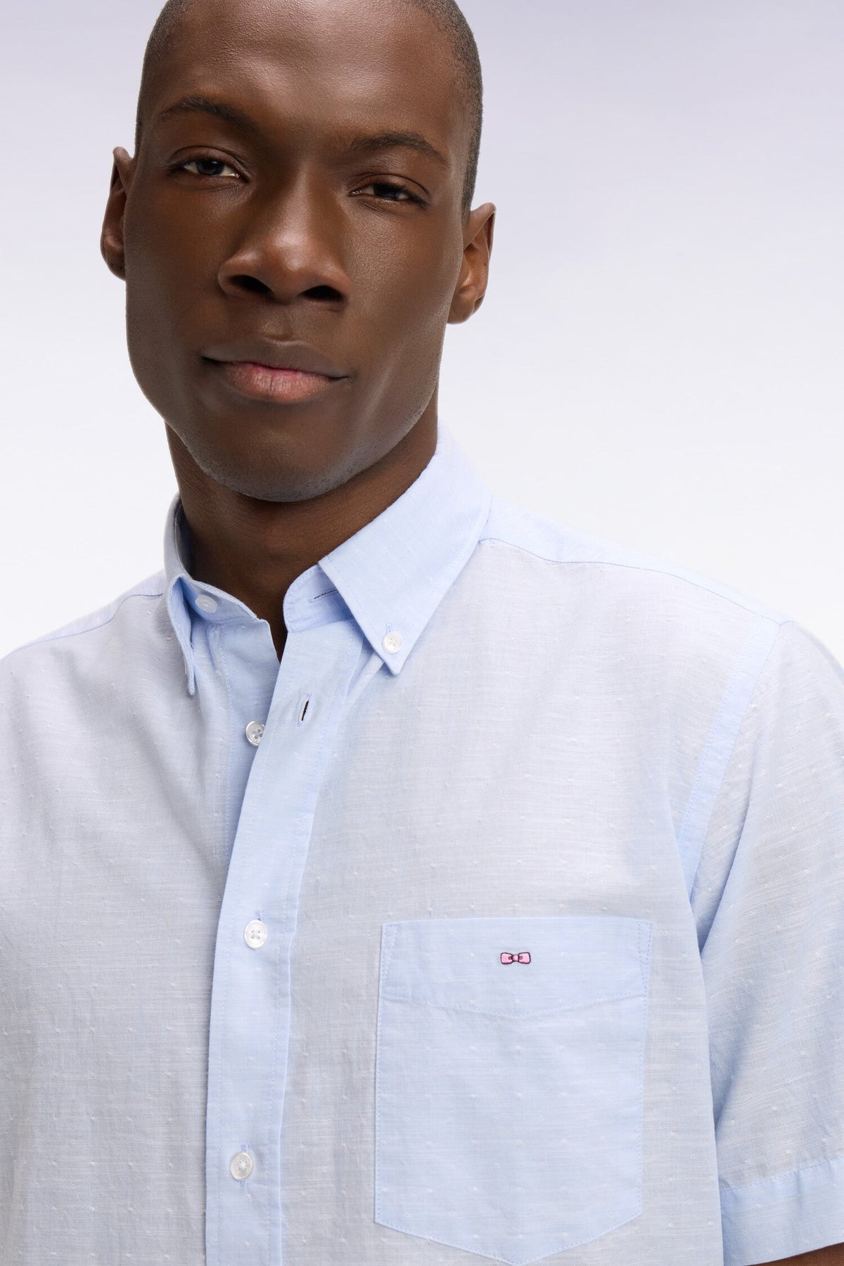Eden Park Short-Sleeve Regular-Fit Button-Down Shirt