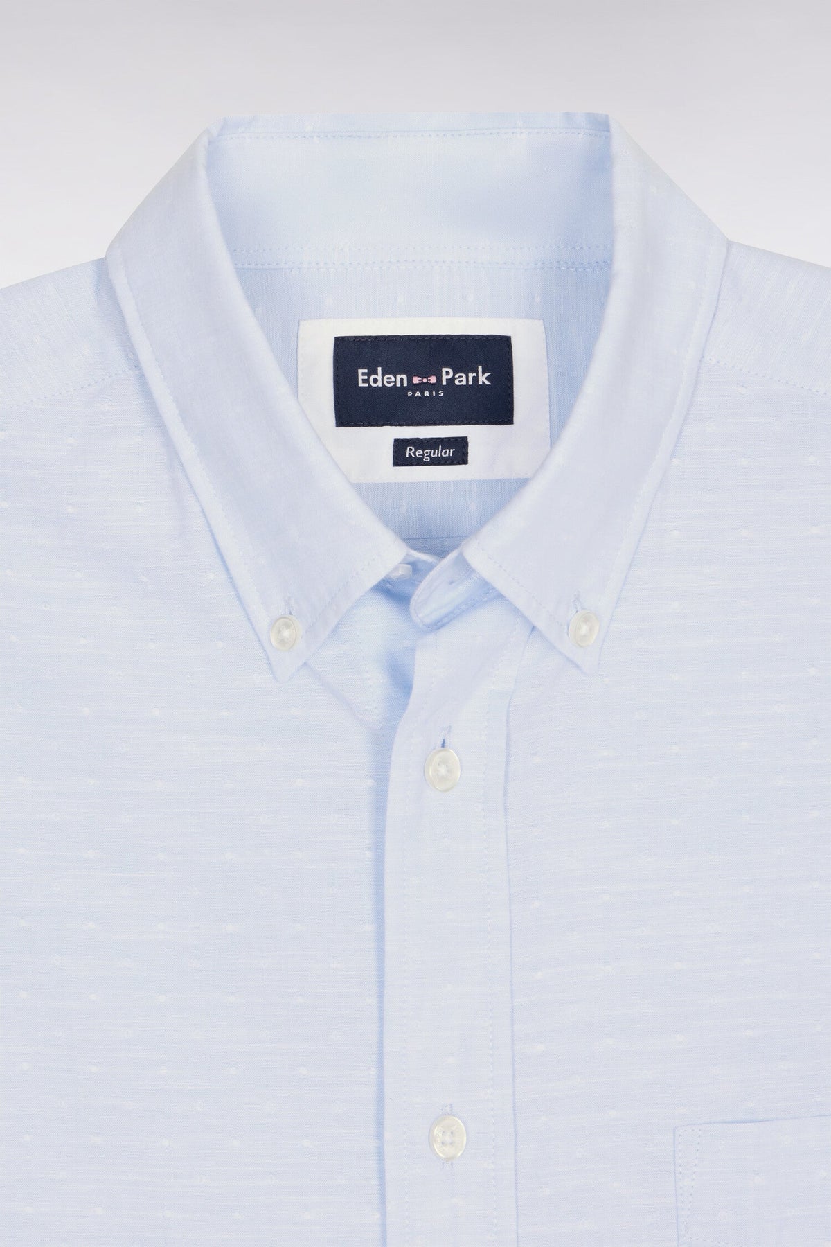 Eden Park Short-Sleeve Regular-Fit Button-Down Shirt
