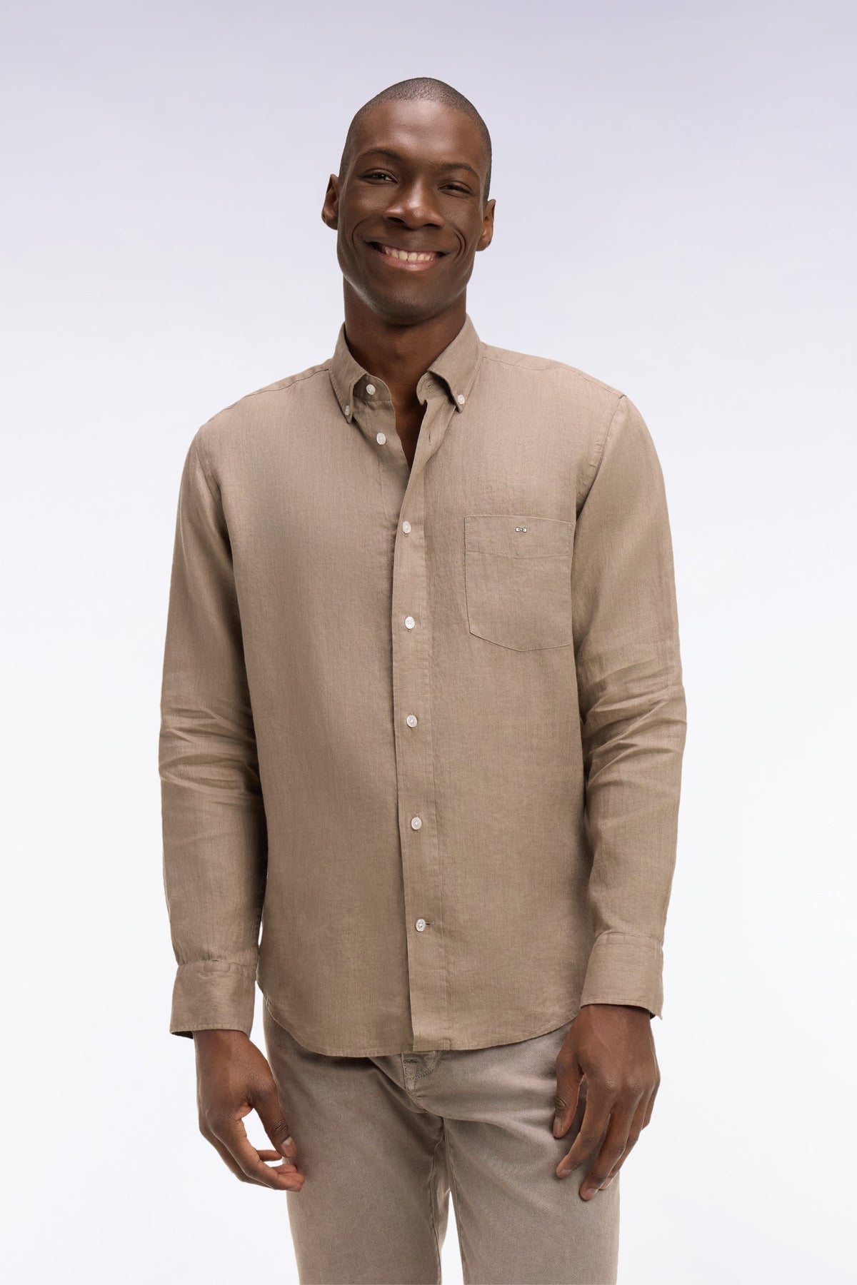 Eden Park Straight linen shirt