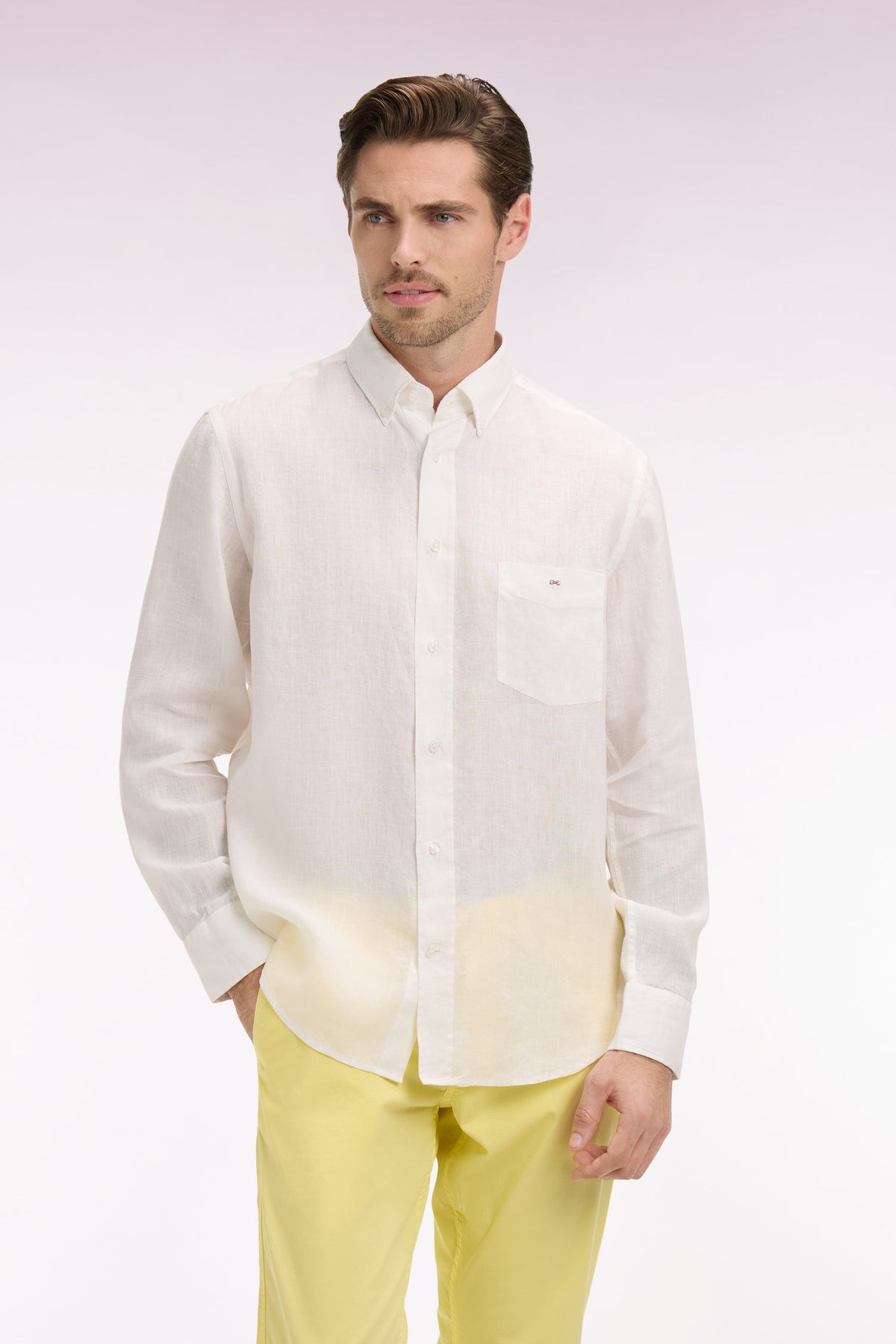 Eden Park Regular-Fit Linen Shirt