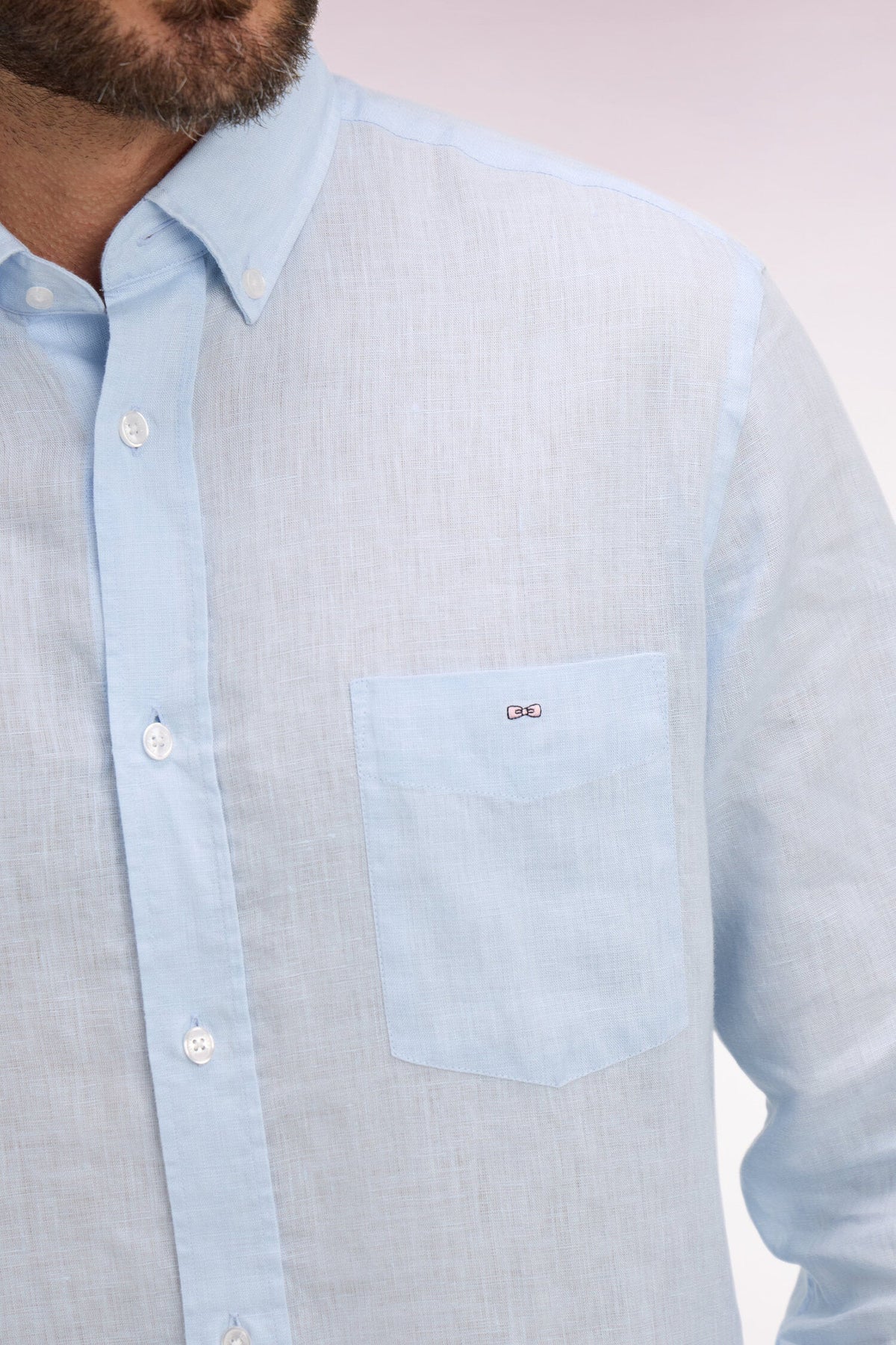 Eden Park Regular-Fit Linen Shirt