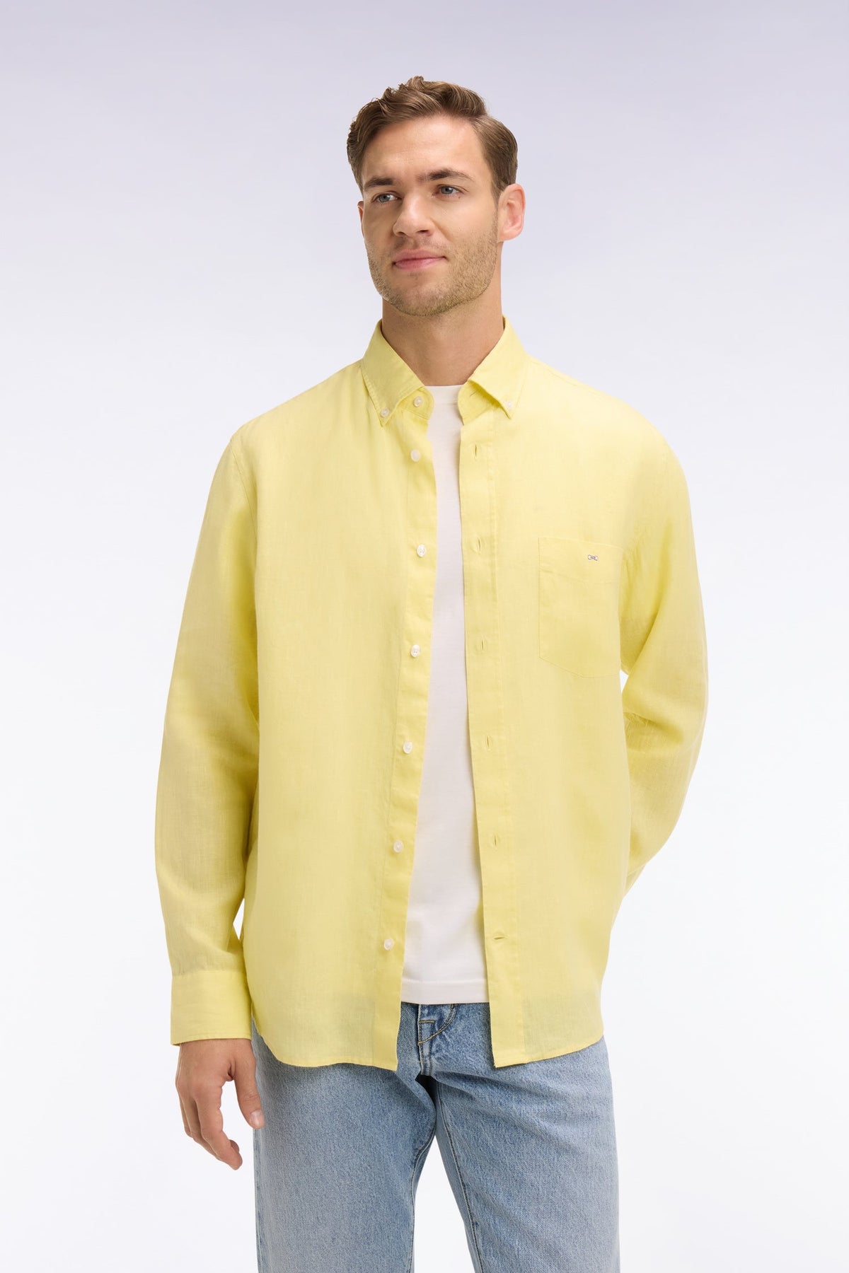 Eden Park Regular-Fit Linen Shirt
