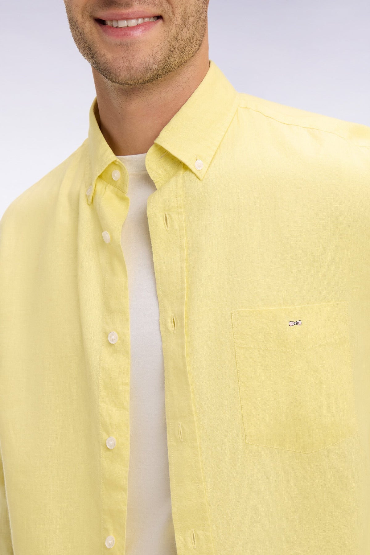 Eden Park Regular-Fit Linen Shirt