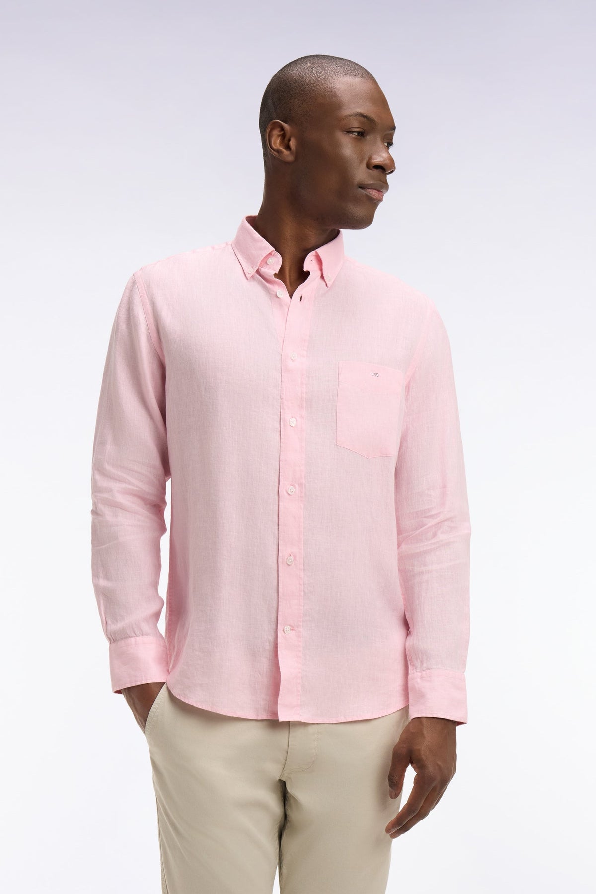 Eden Park Regular-Fit Linen Shirt