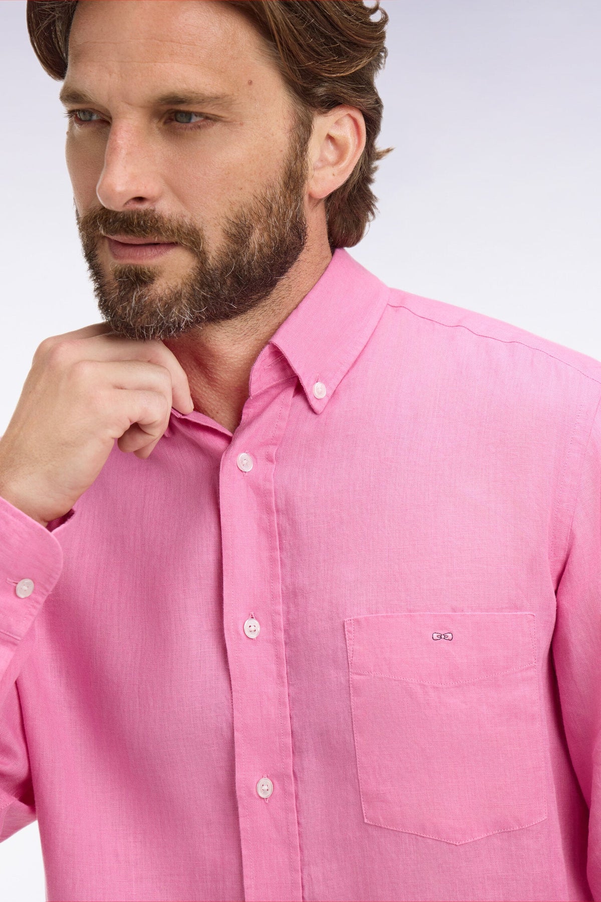 Eden Park Regular-Fit Linen Shirt
