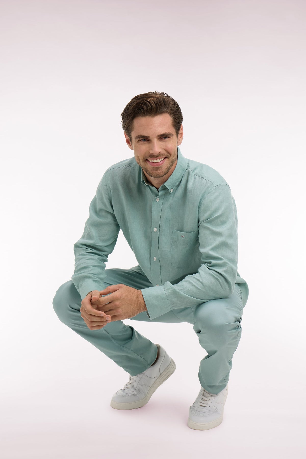 Eden Park Regular-Fit Linen Shirt