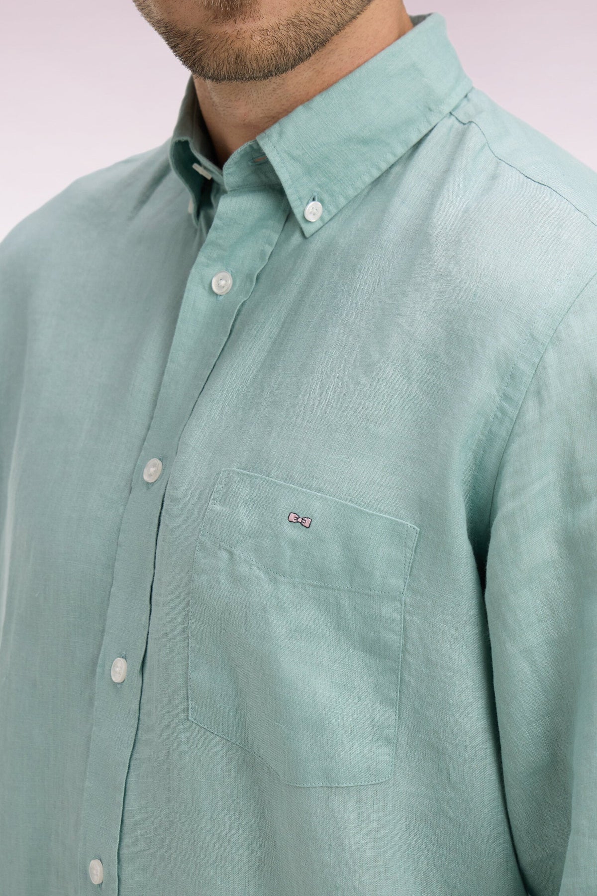 Eden Park Regular-Fit Linen Shirt