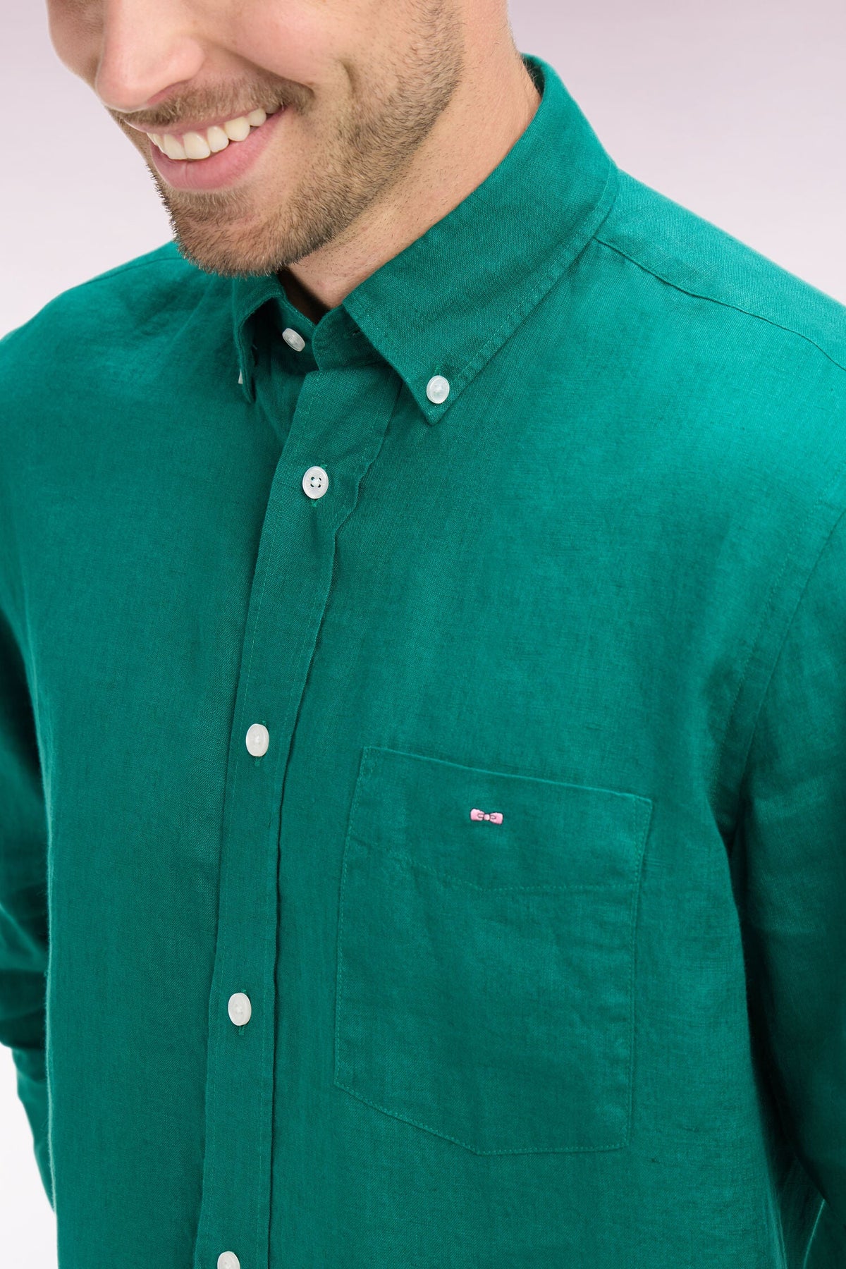 Eden Park Regular-Fit Linen Shirt