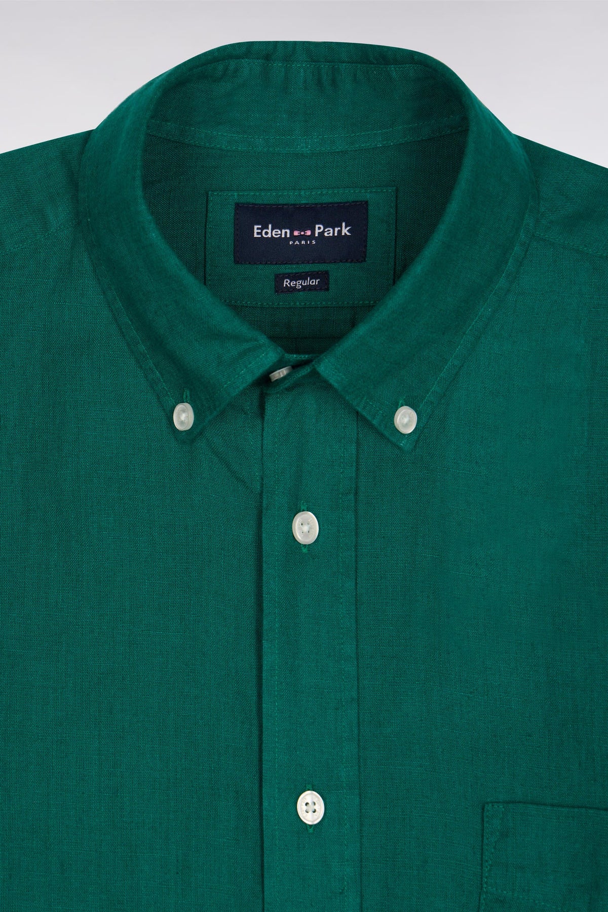 Eden Park Regular-Fit Linen Shirt