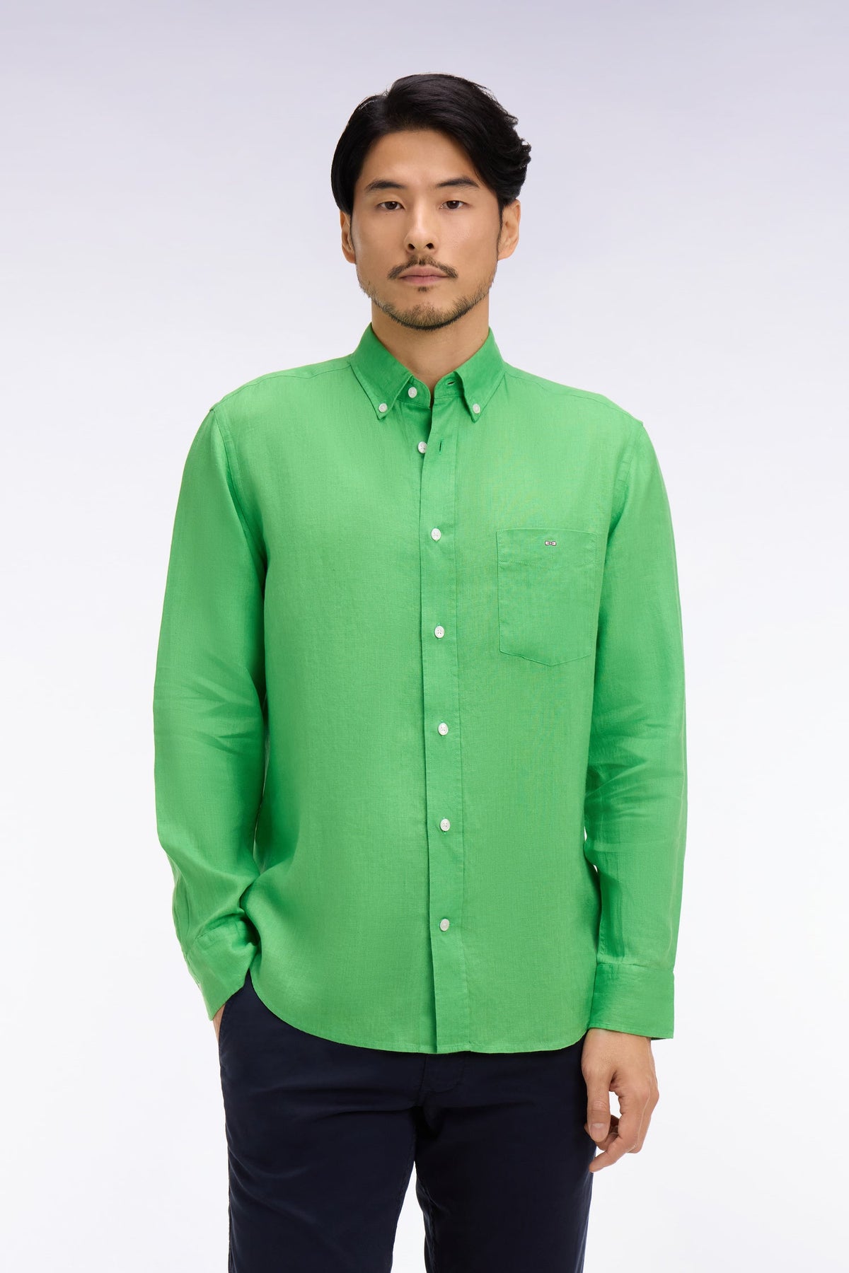 Eden Park Regular-Fit Linen Shirt