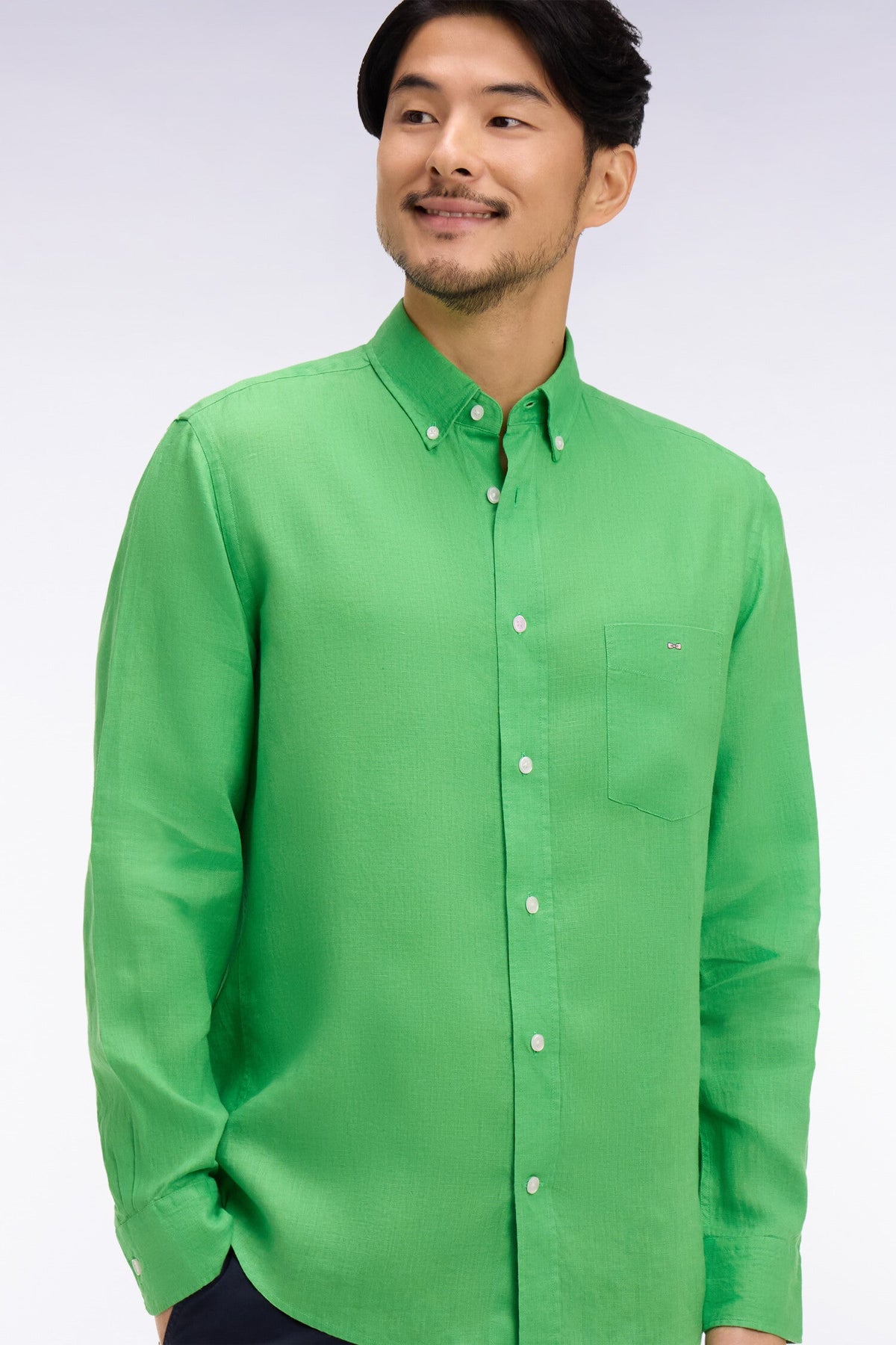 Eden Park Regular-Fit Linen Shirt