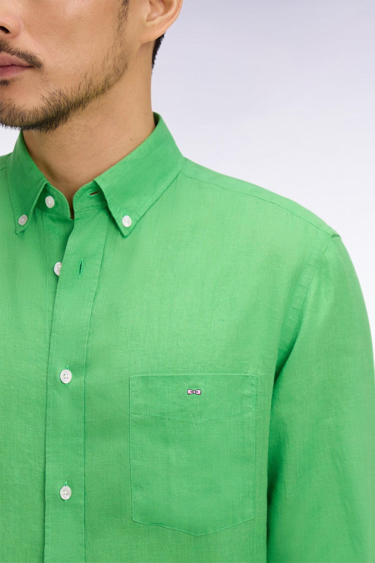 Eden Park Regular-Fit Linen Shirt