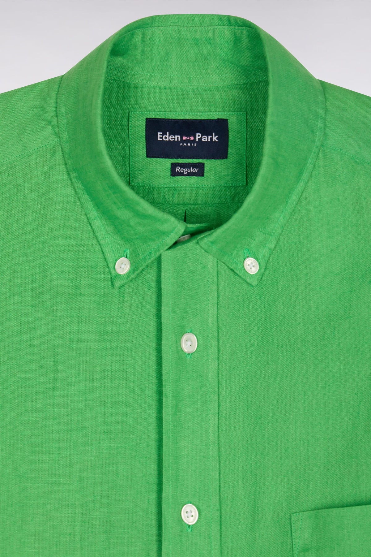 Eden Park Regular-Fit Linen Shirt
