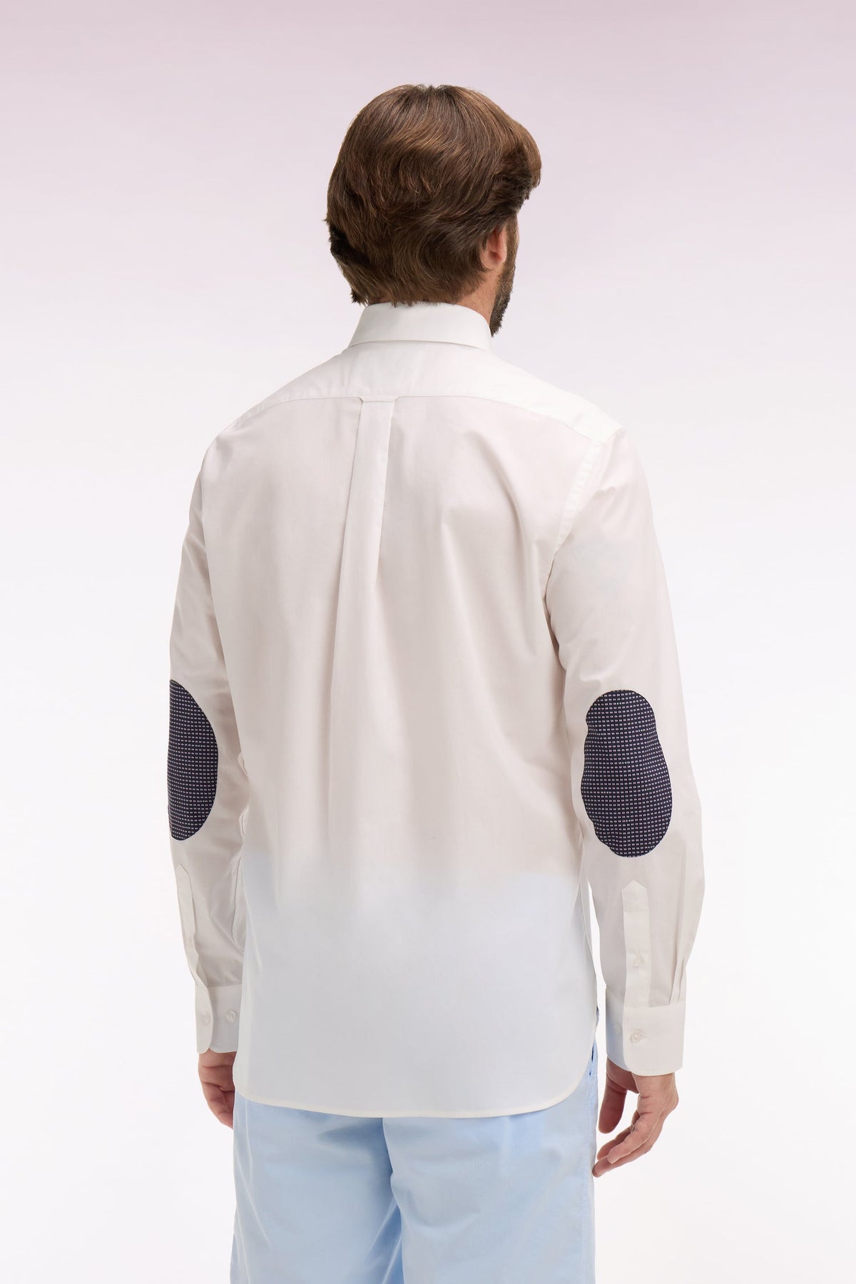 Eden Park Elbow-Patch Regular-Fit Shirt