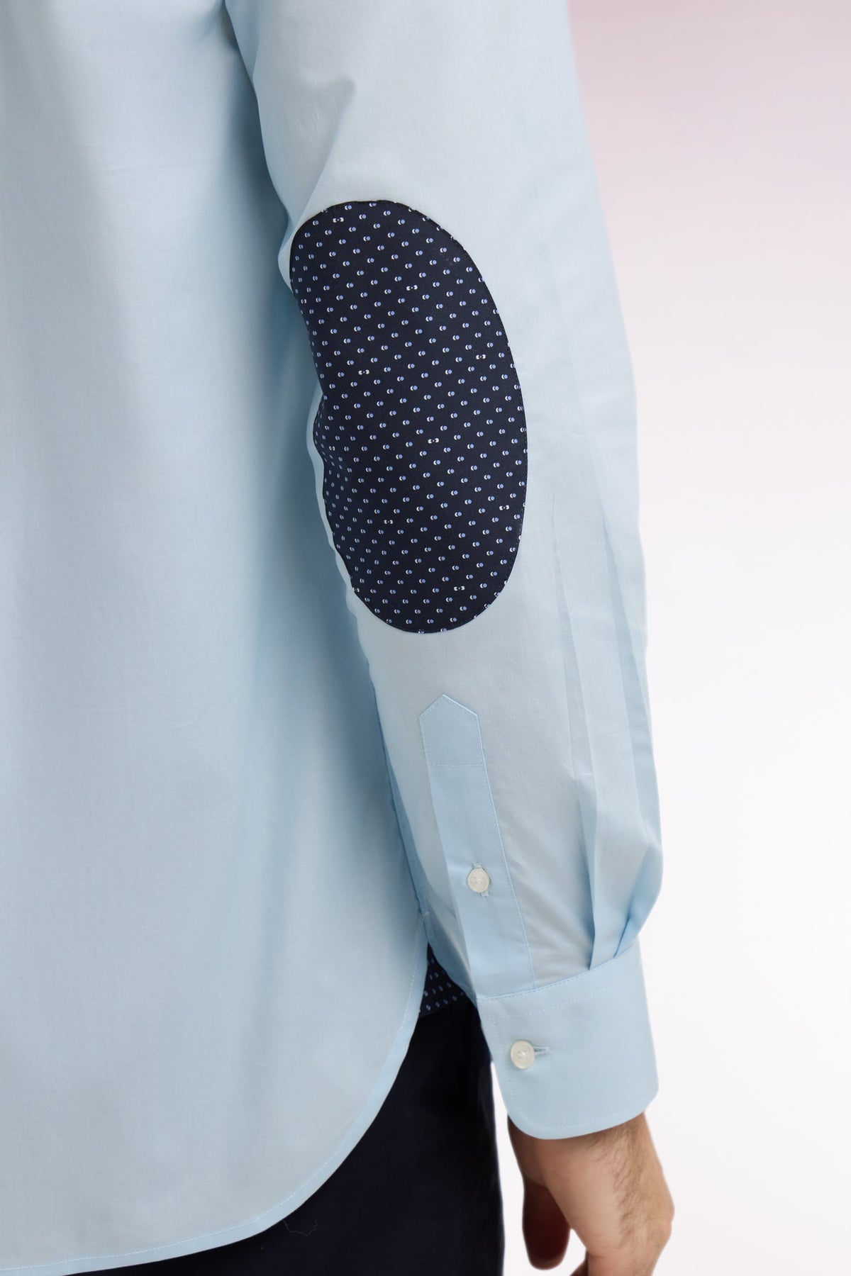 Eden Park Elbow-Patch Regular-Fit Shirt