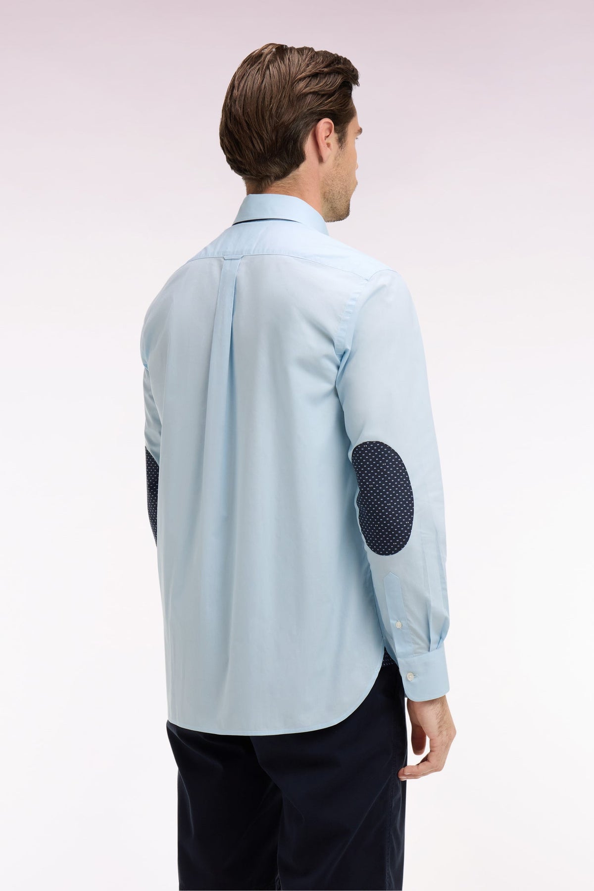 Eden Park Elbow-Patch Regular-Fit Shirt