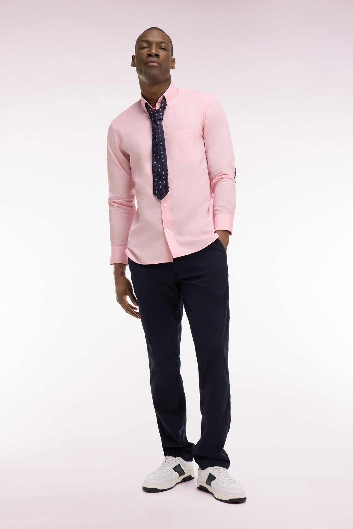 Eden Park Elbow-Patch Regular-Fit Shirt