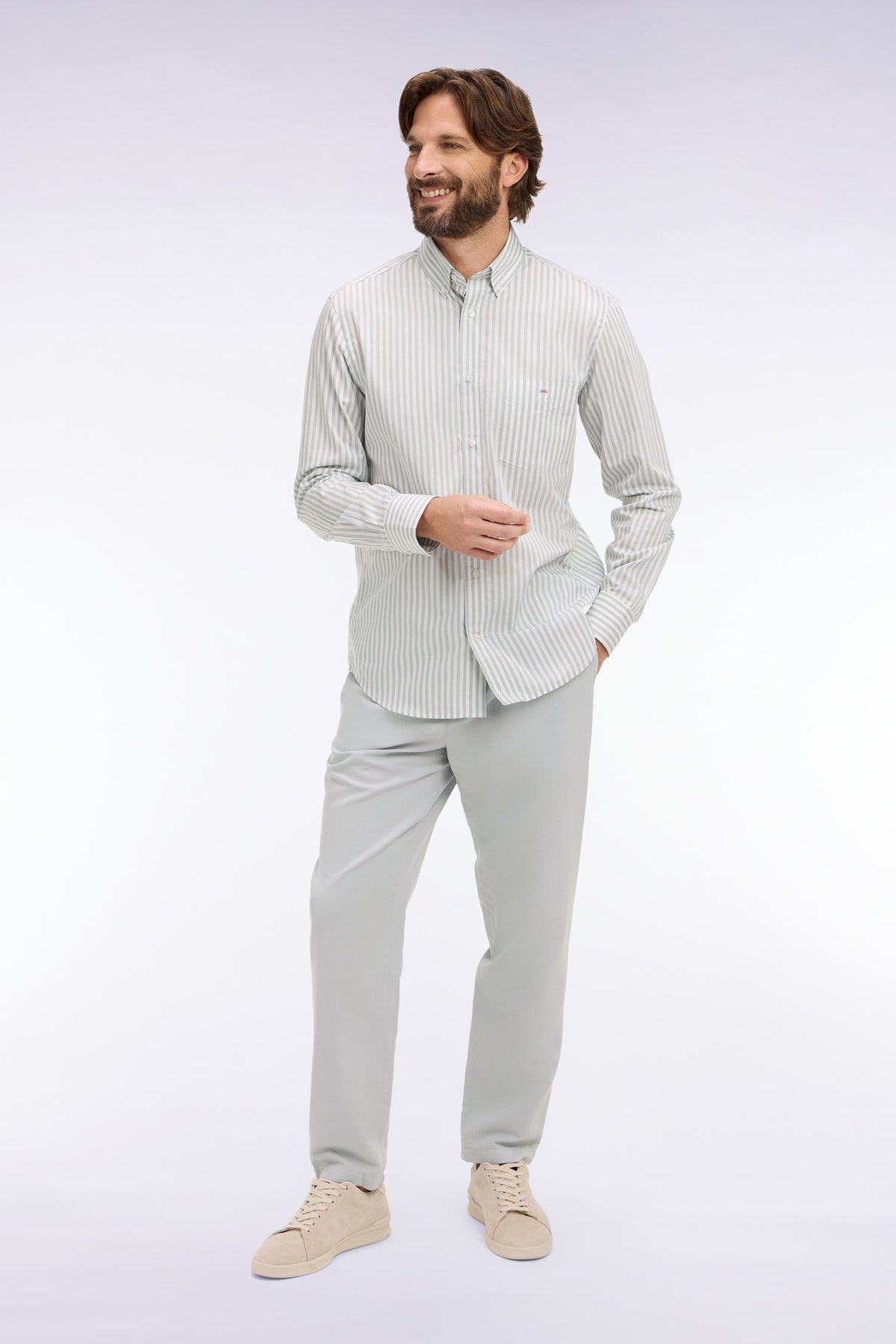 Eden Park Regular-Fit Striped Shirt