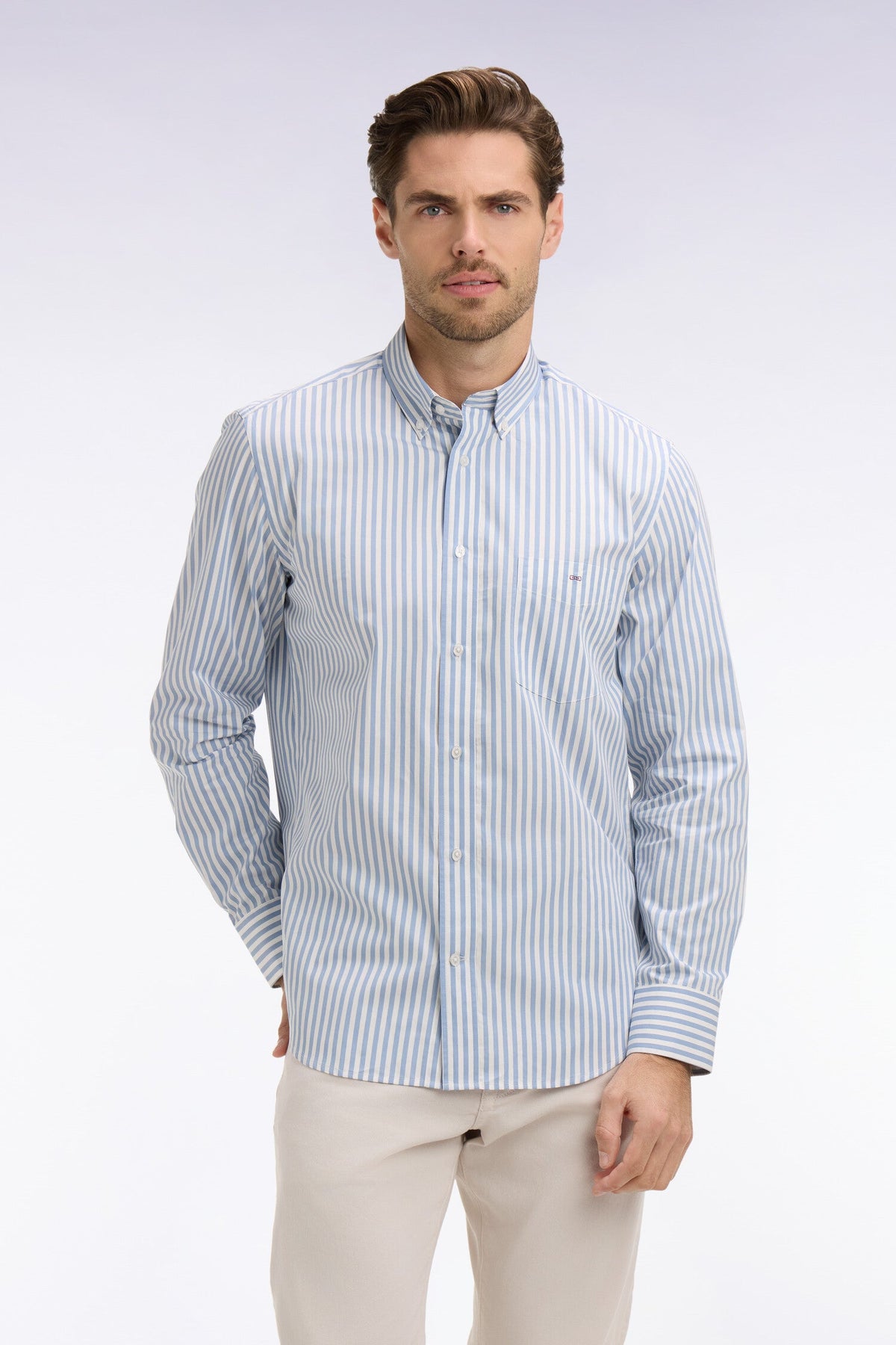 Eden Park Regular-Fit Striped Shirt