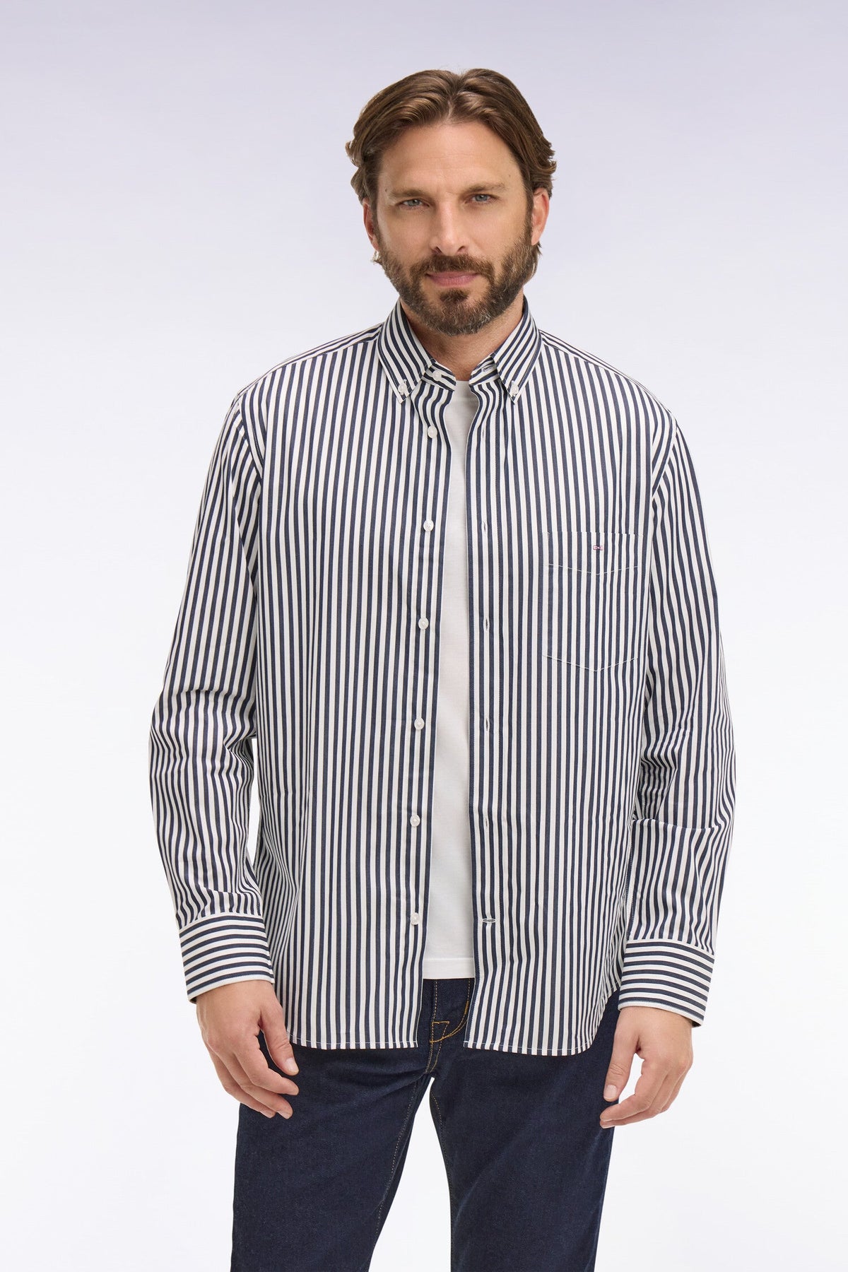 Eden Park Regular-Fit Striped Shirt