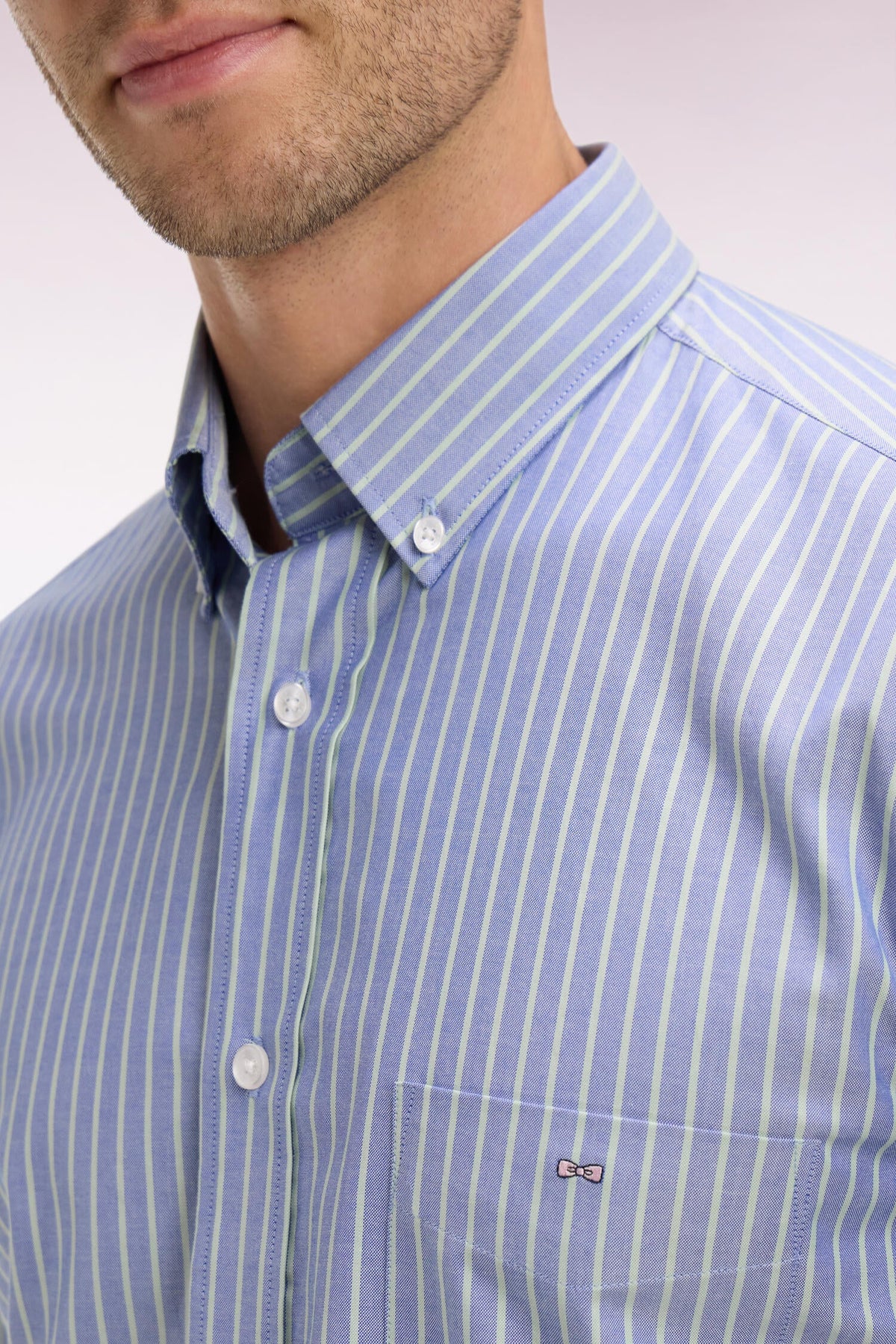 Eden Park Regular-Fit Fine-Stripe Shirt