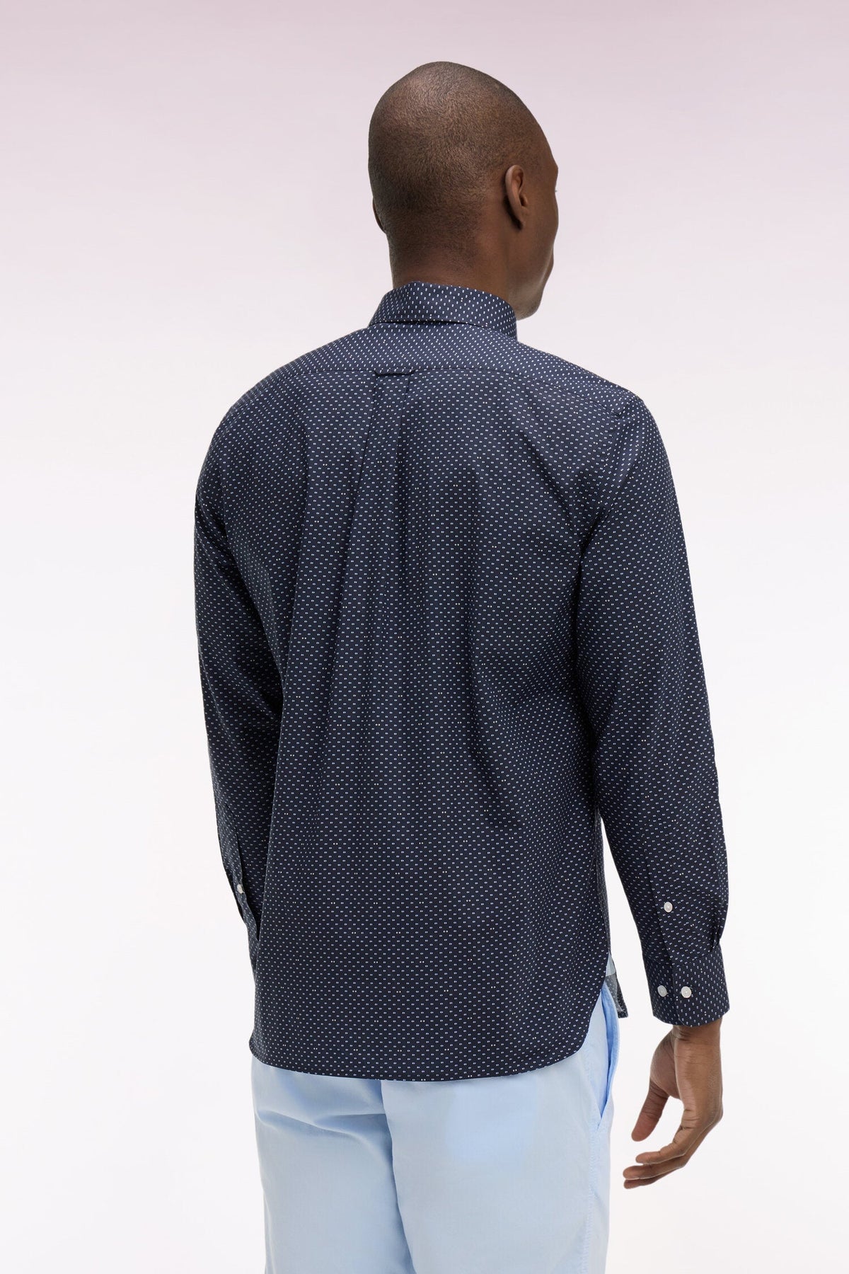 Eden Park Regular-Fit Micro-Print Shirt