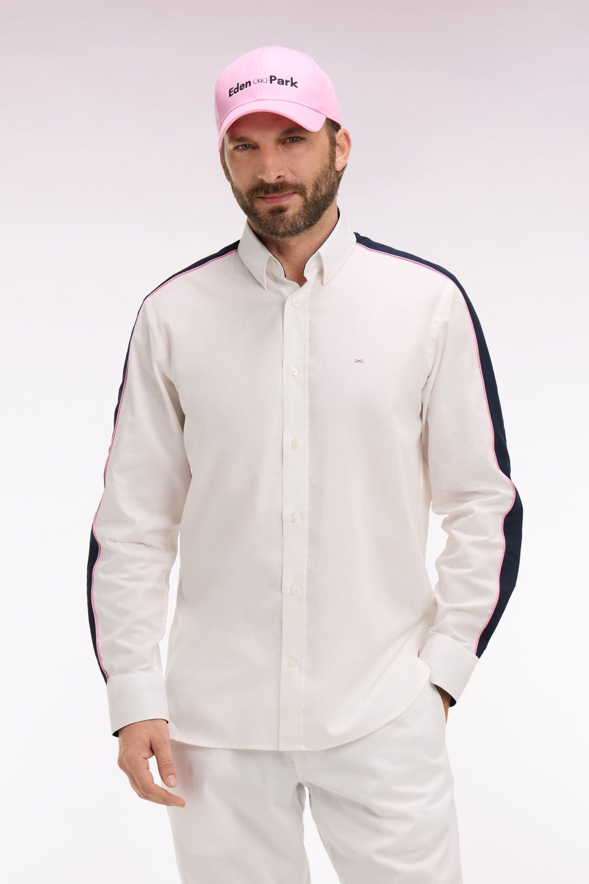 Eden Park Regular-Fit Shirt with Back Graphic