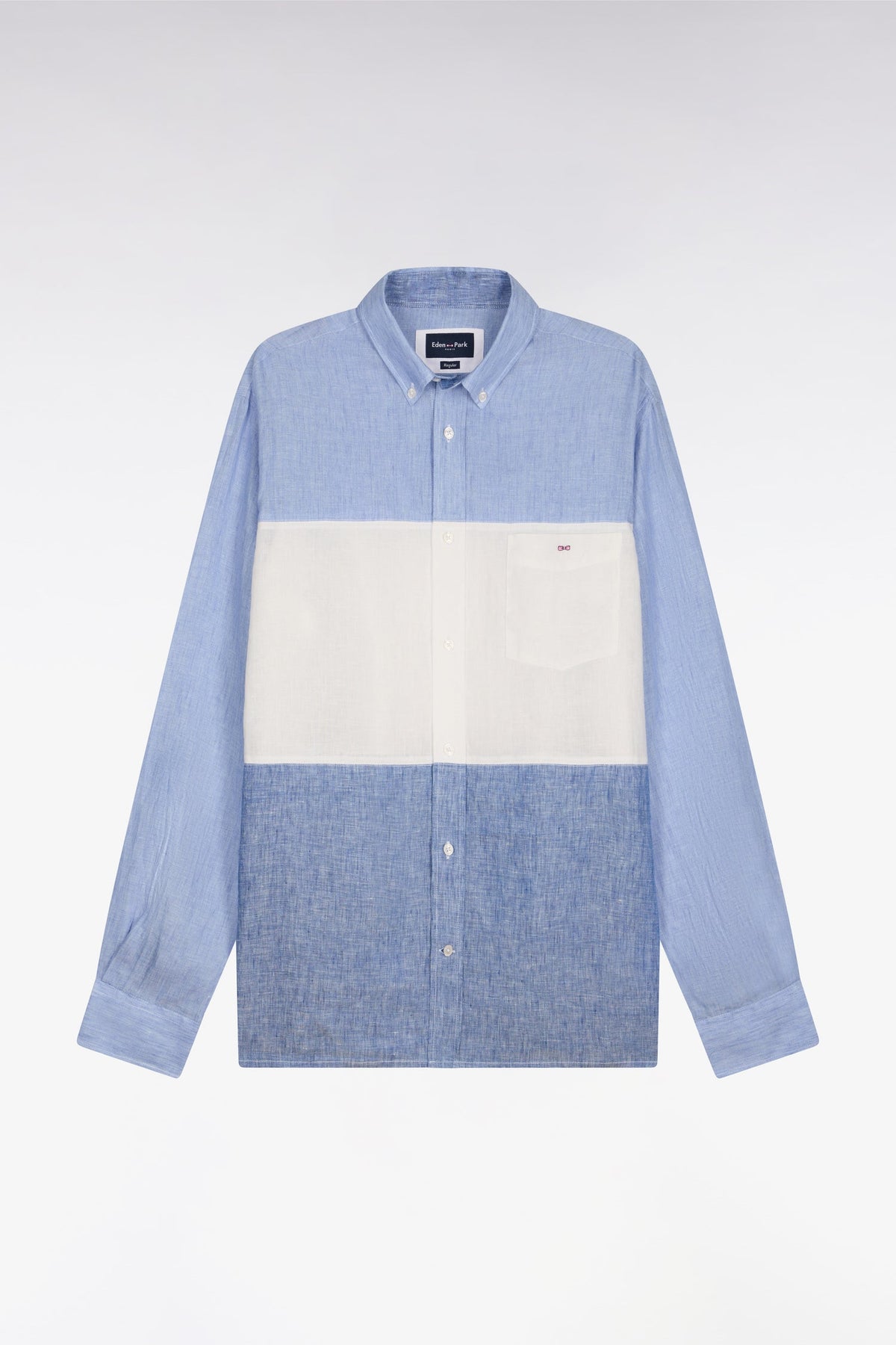 Eden Park Colour-Block Regular-Fit Shirt